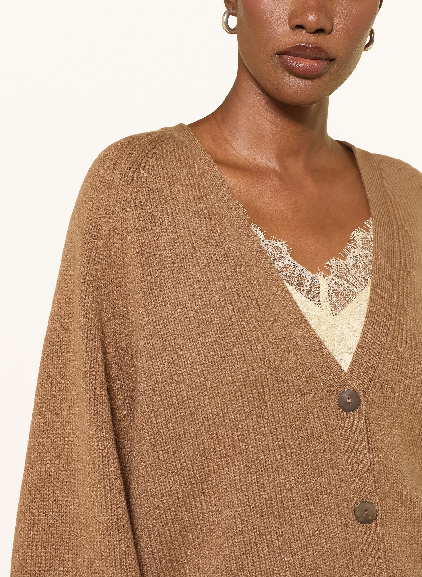 FTC CASHMERE Gilet en cachemire: CHAMEAU