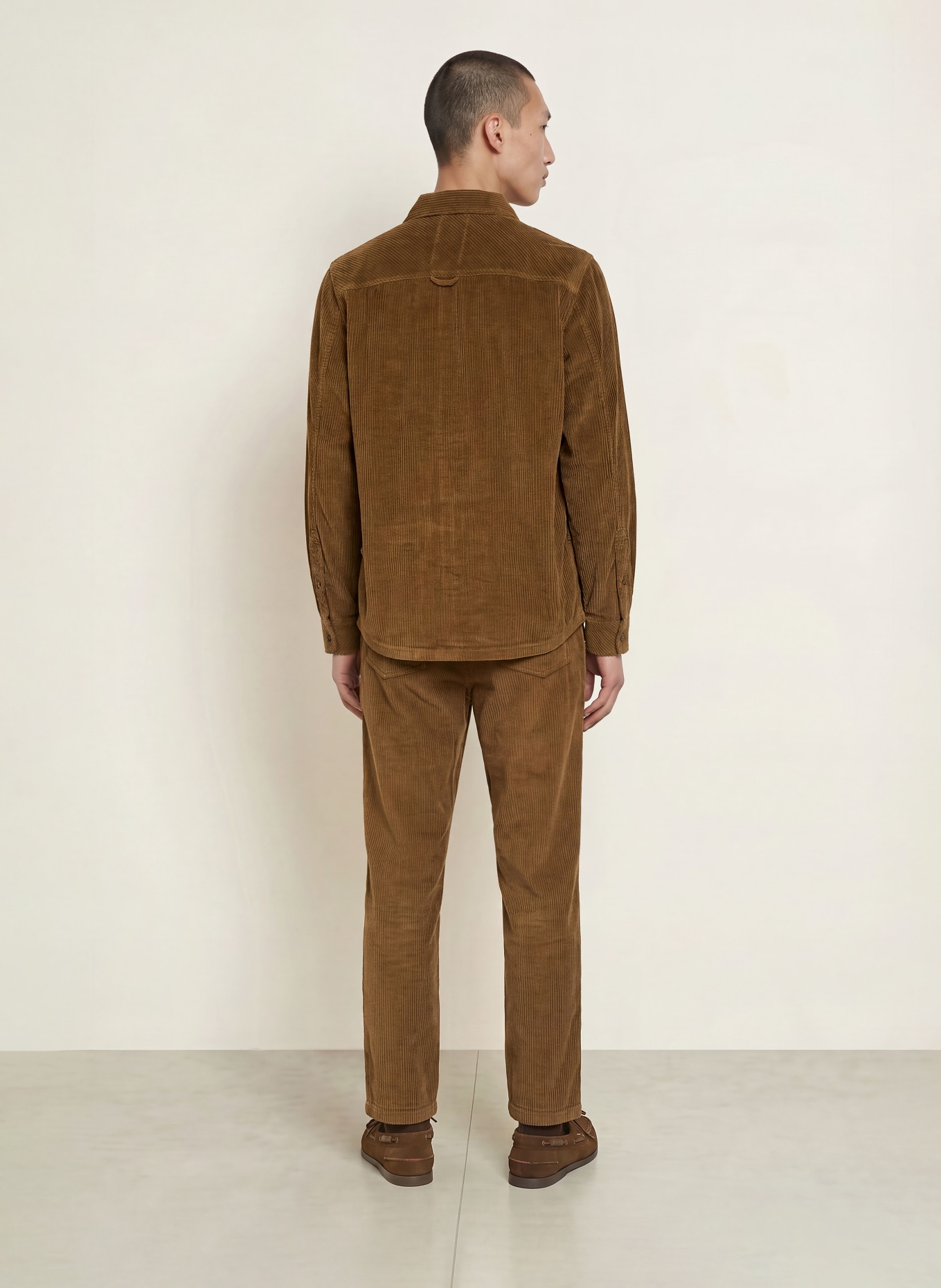 NOWADAYS Cord-Overshirt: BRAUN