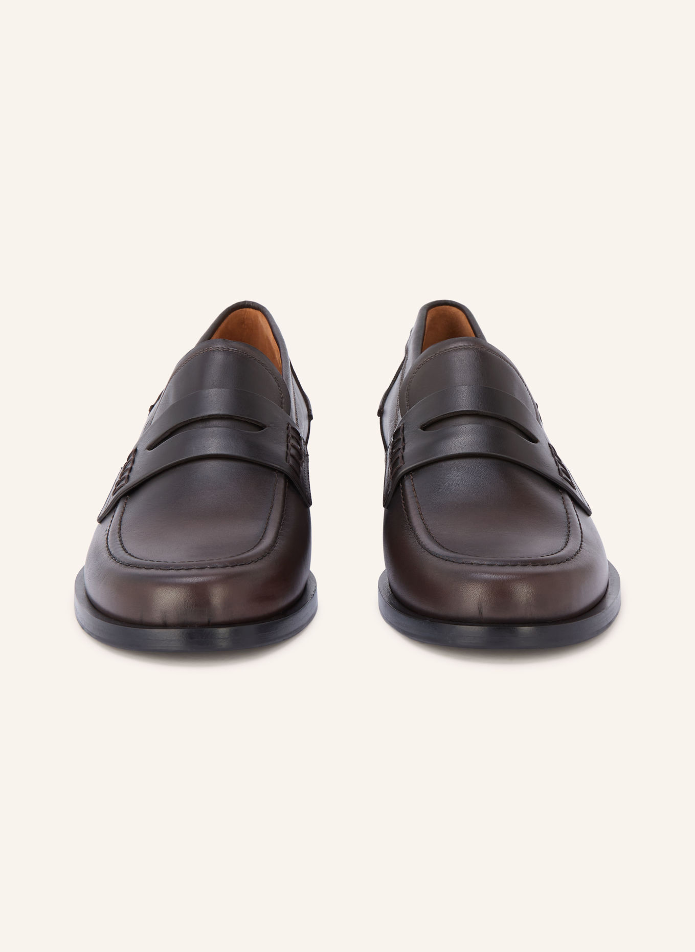 ROBERTO FESTA Pennyloafer CATY: MARRON FONCÉ