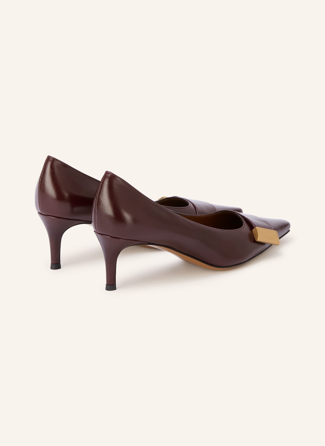 ROBERTO FESTA Pumps TIBERIA: DUNKELROT / GOLD