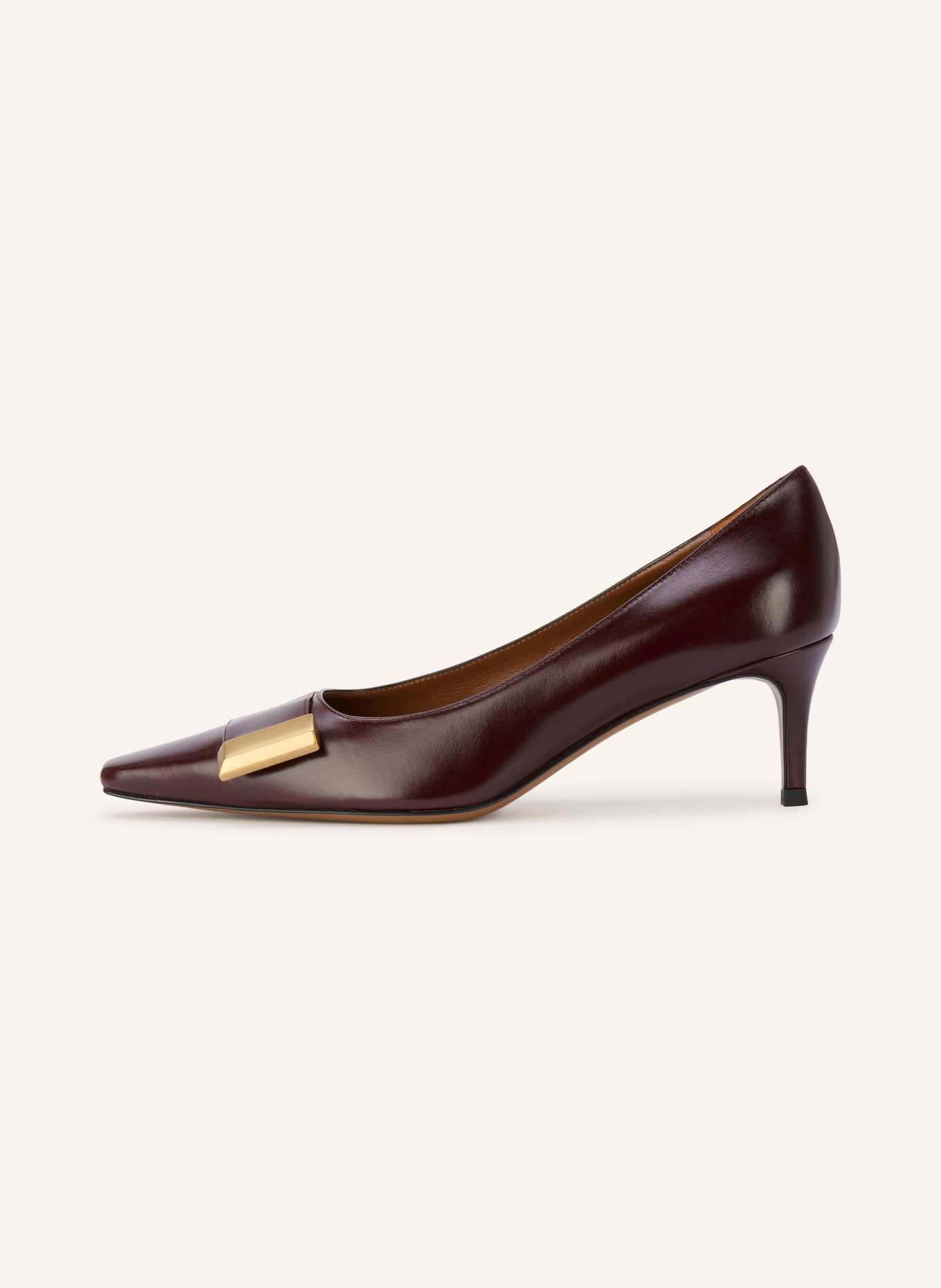ROBERTO FESTA Pumps TIBERIA: DUNKELROT / GOLD