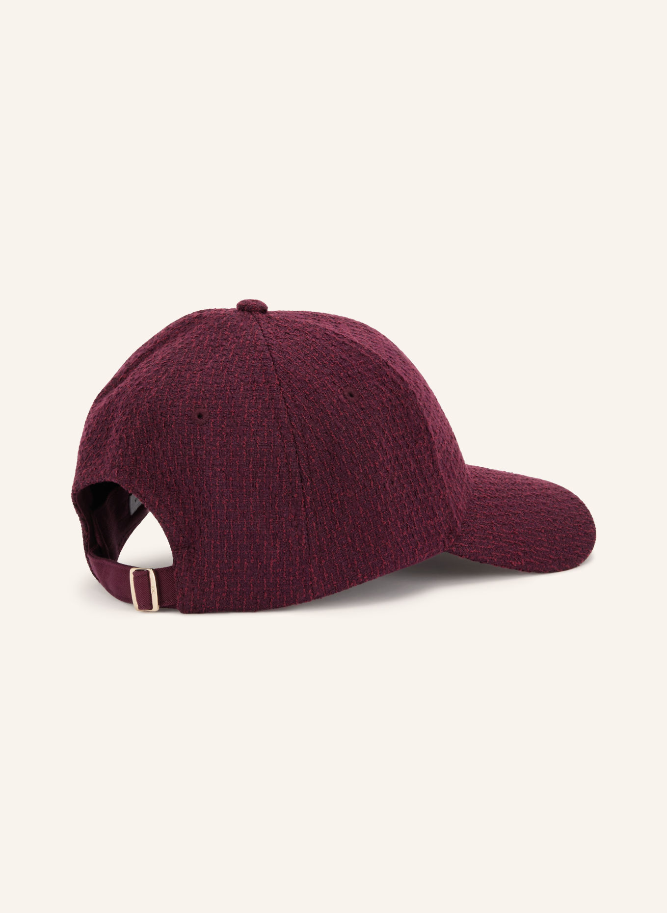 TOMMY HILFIGER Cap: DUNKELROT