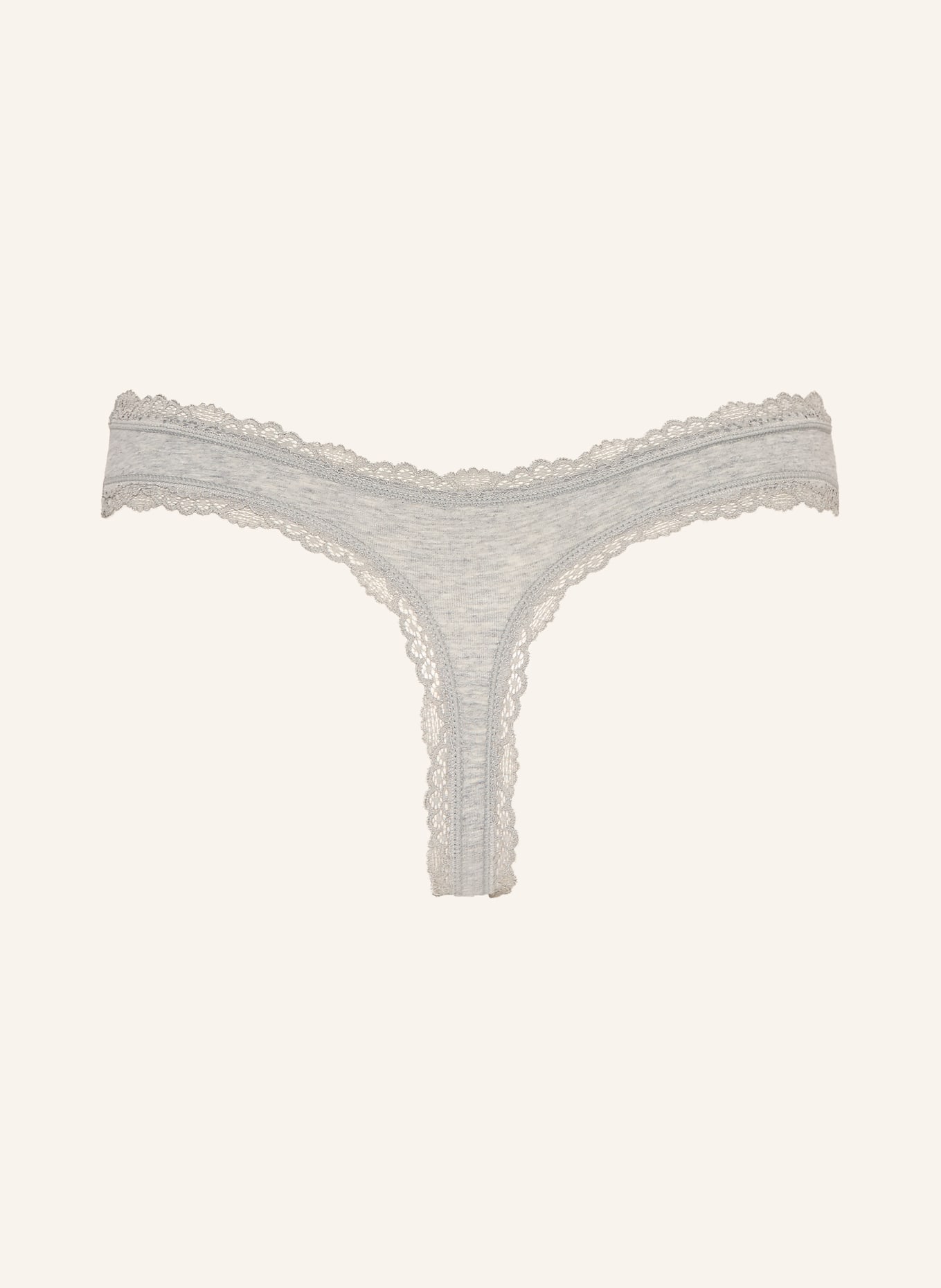 Calvin Klein Zestaw 2 sztuk stringów COTTON STRETCH: JASNOCZARY / CZARNY