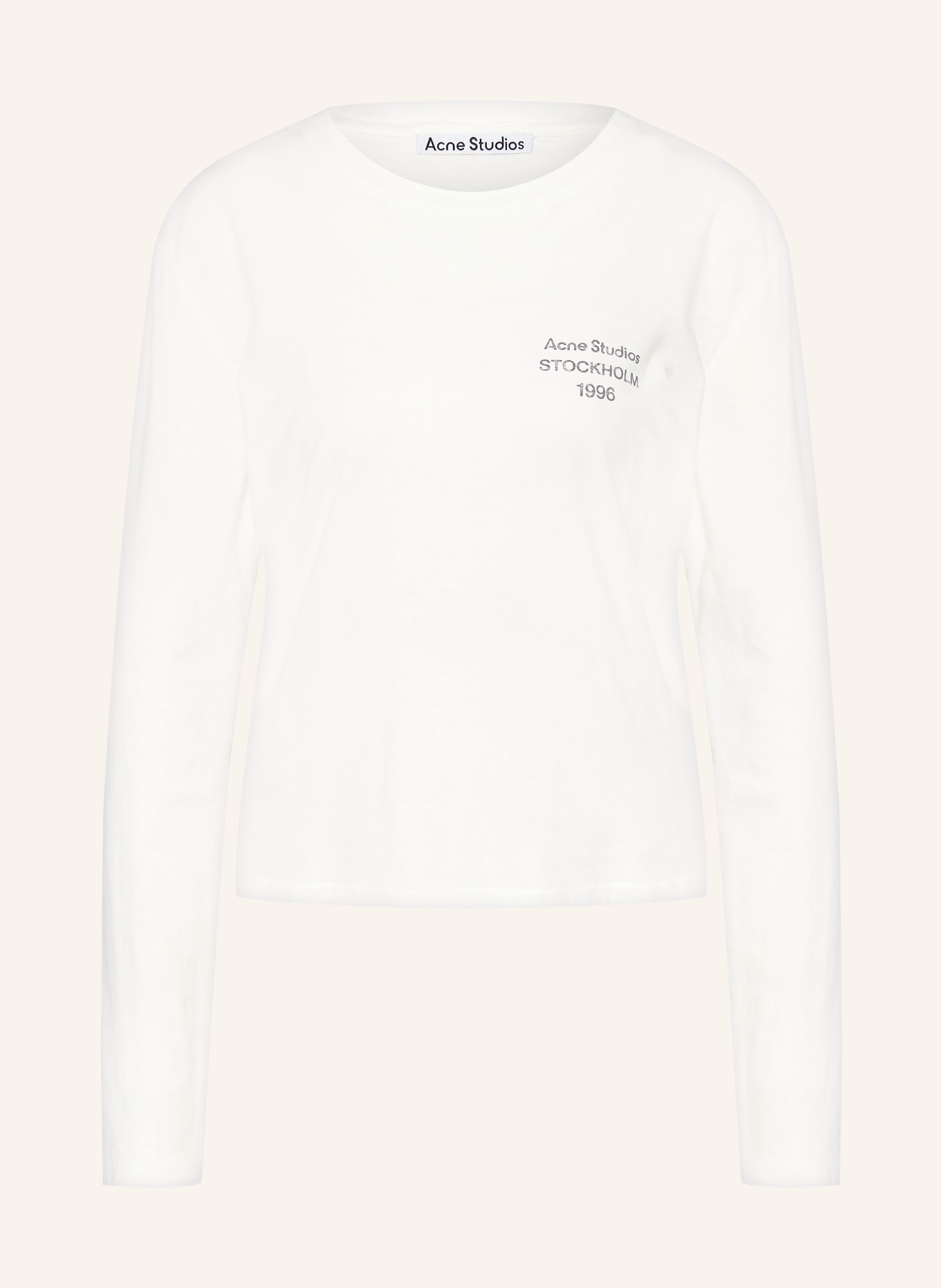 Acne Studios Haut à manches longues: BLANC
