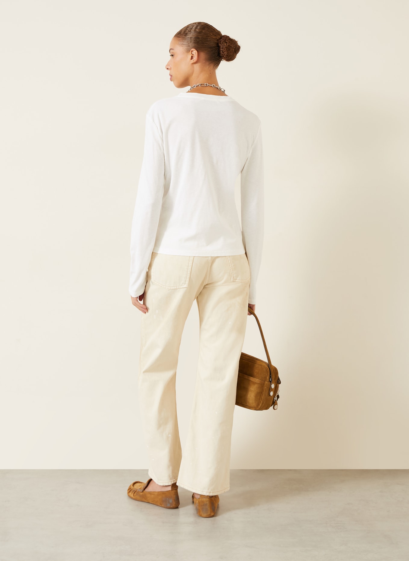 Acne Studios Haut à manches longues: BLANC