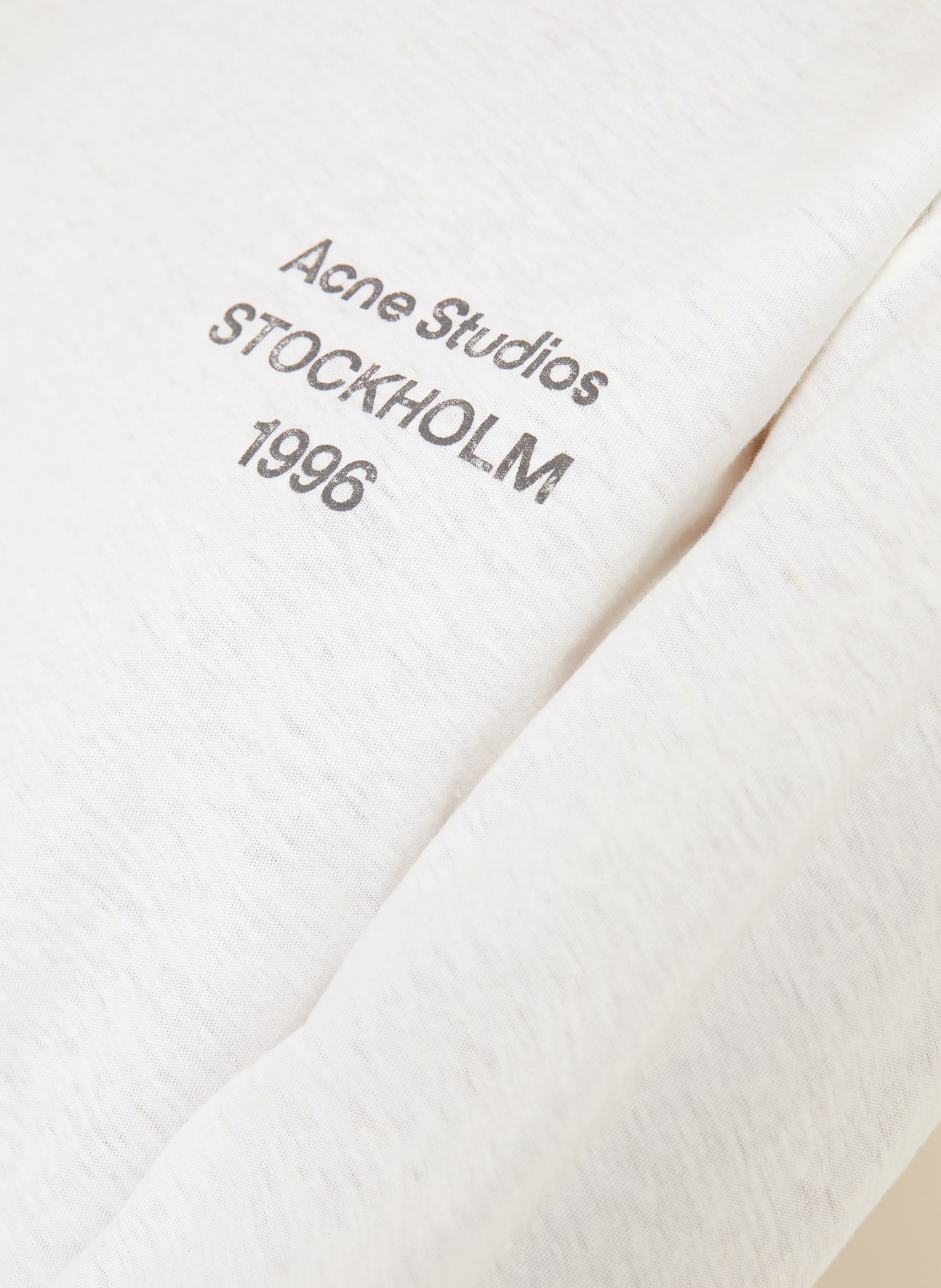 Acne Studios Haut à manches longues: BLANC