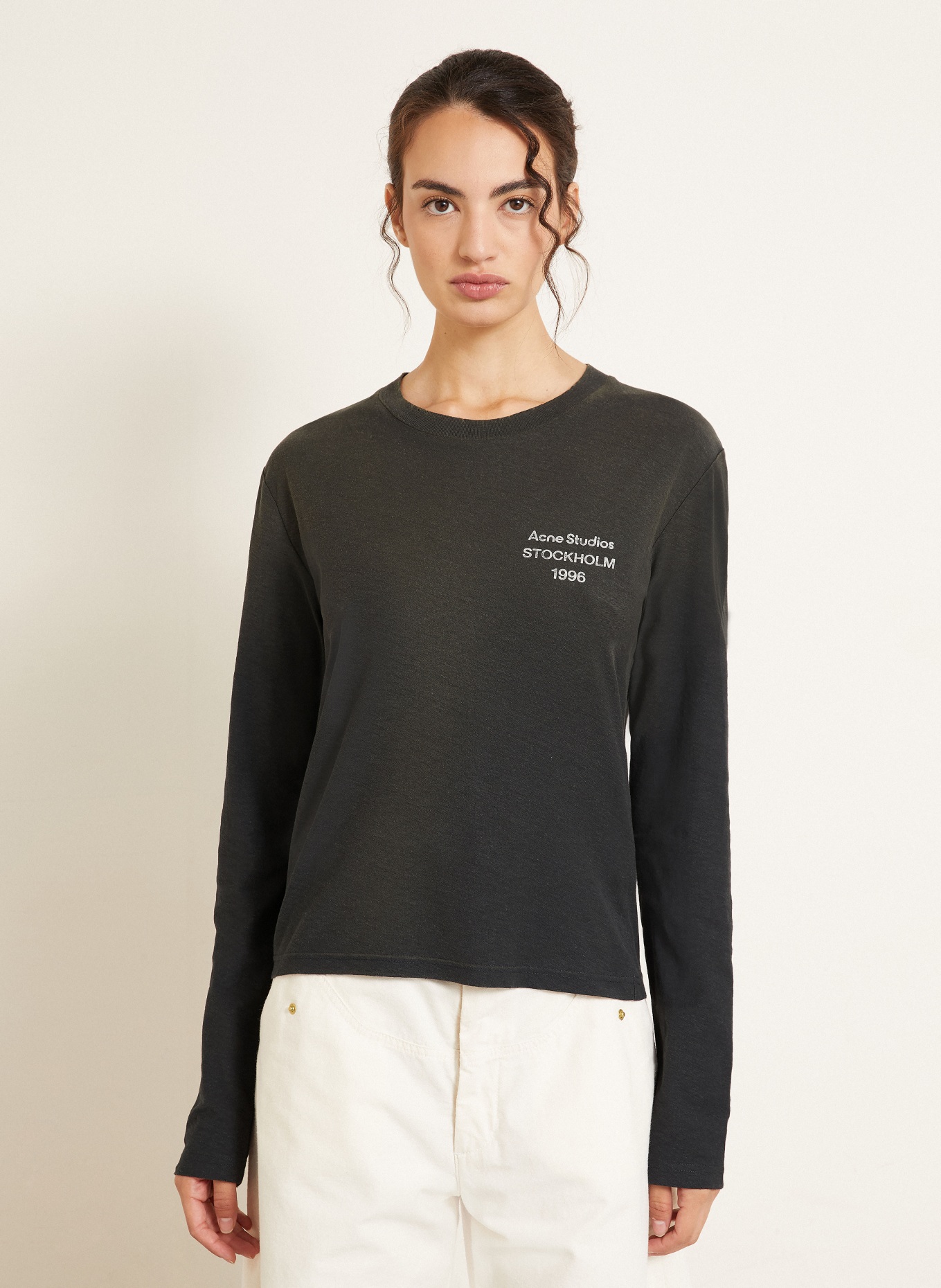 Acne Studios Haut à manches longues: OLIVE