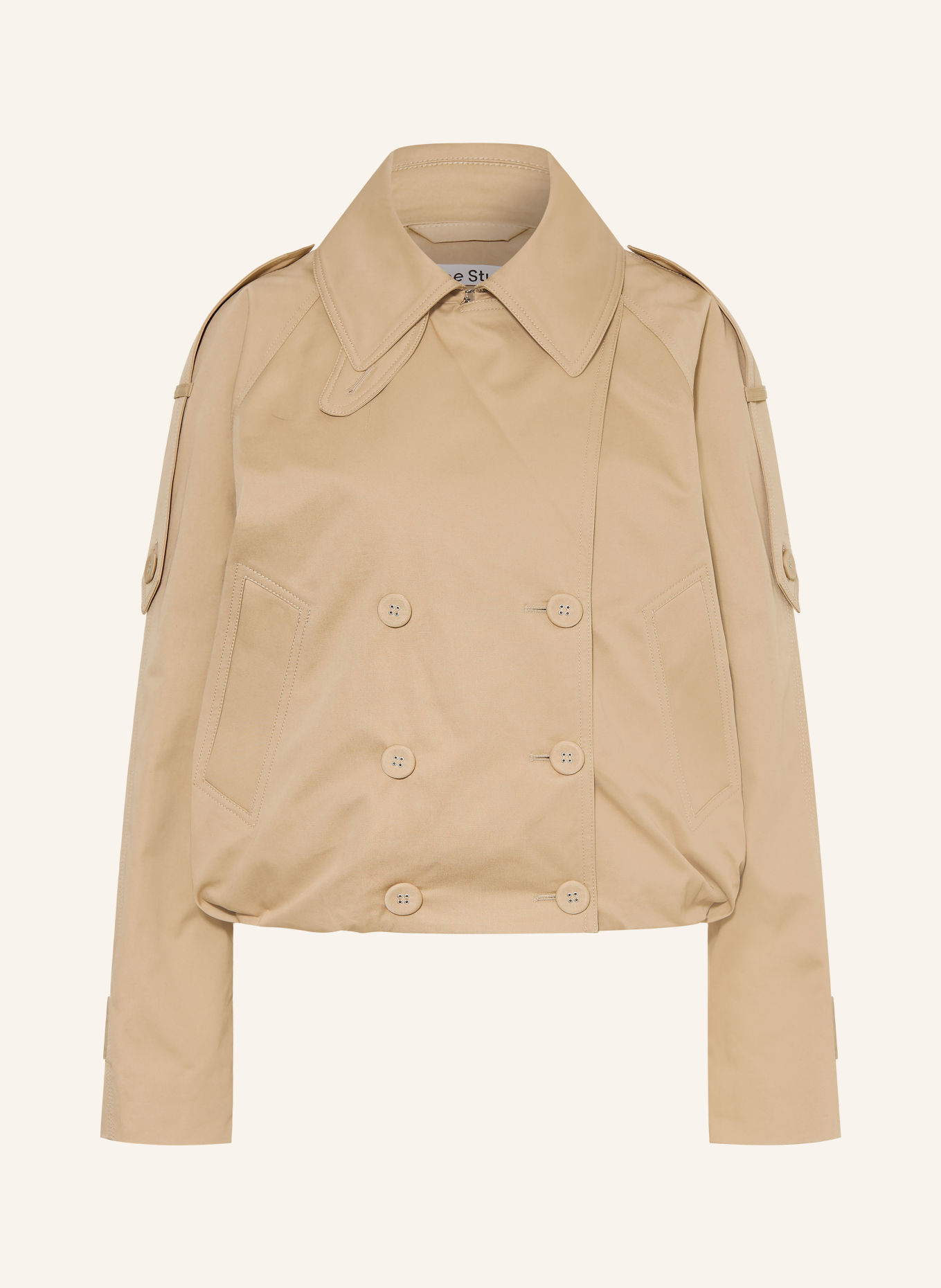 Acne Studios Trench-coat court: CHAMEAU