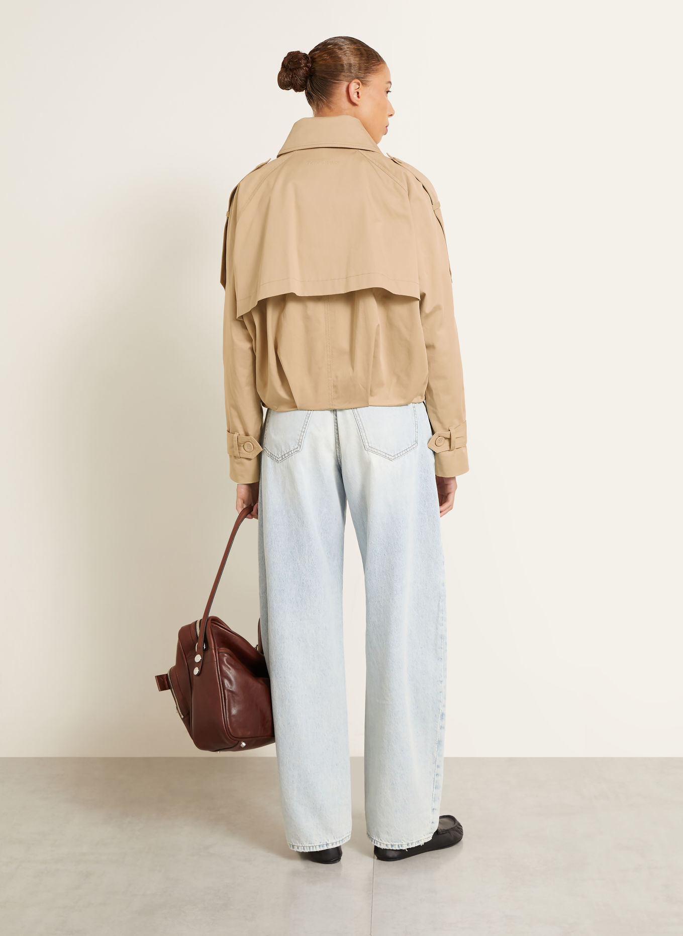 Acne Studios Trench-coat court: CHAMEAU