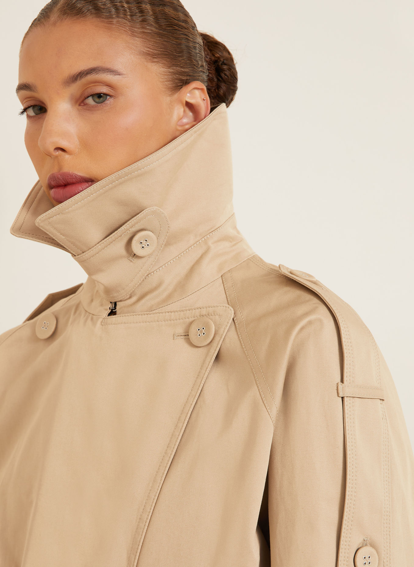 Acne Studios Trench-coat court: CHAMEAU