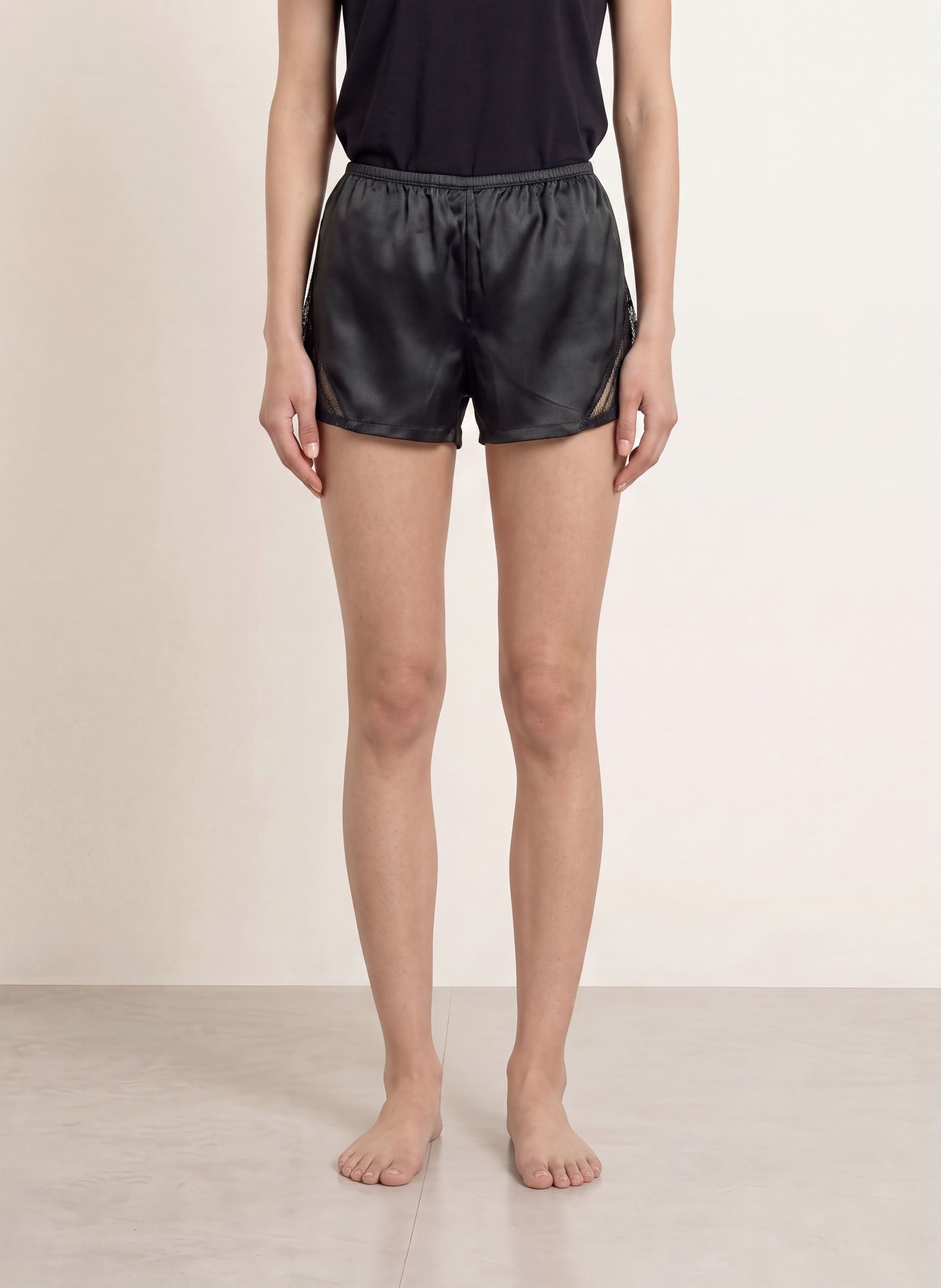 Calvin Klein Schlafshorts: SCHWARZ
