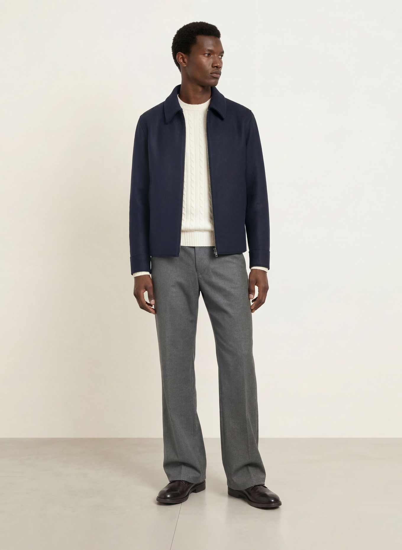 HARRIS WHARF LONDON Blouson: DUNKELBLAU