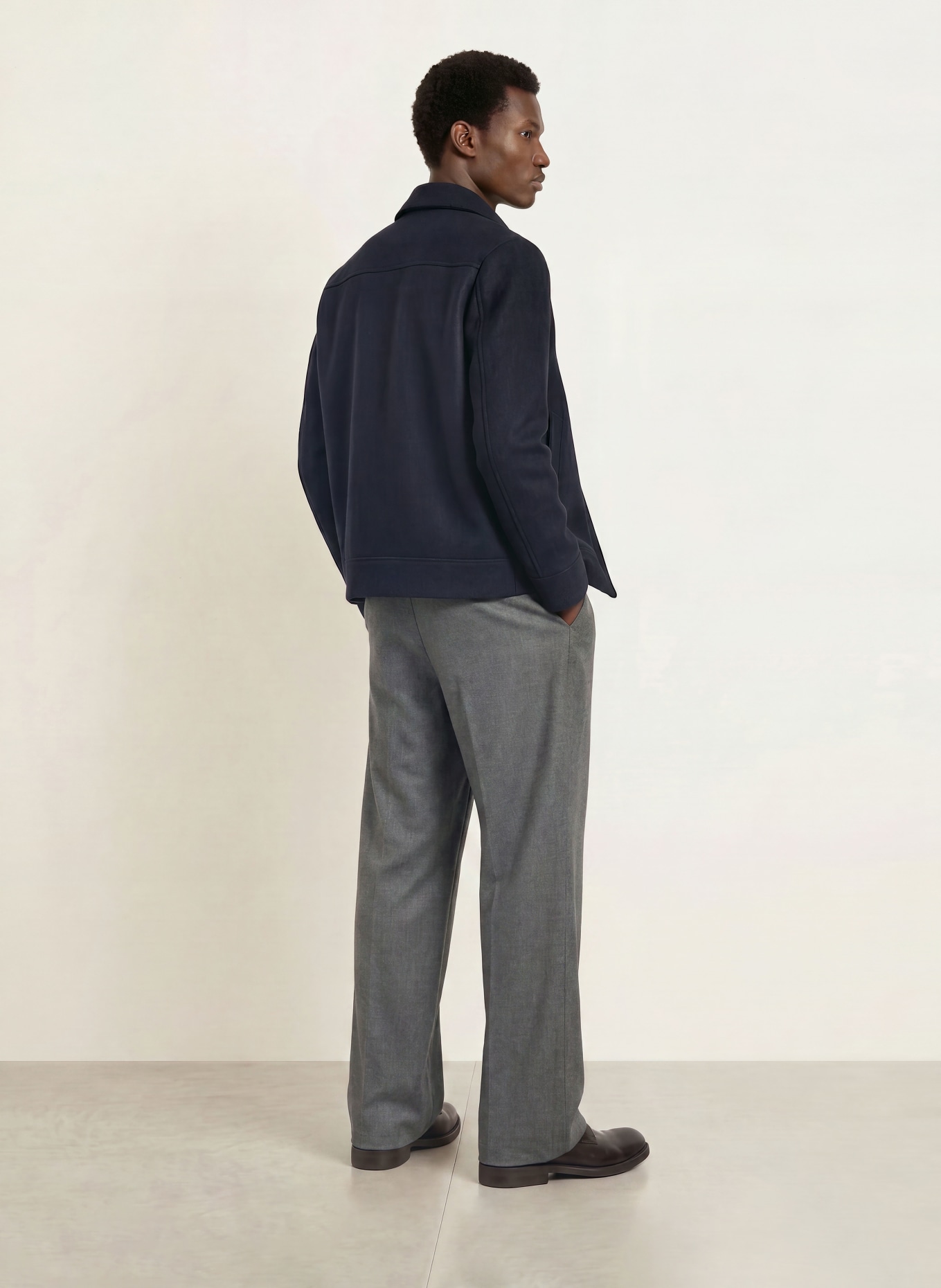 HARRIS WHARF LONDON Blouson: DUNKELBLAU