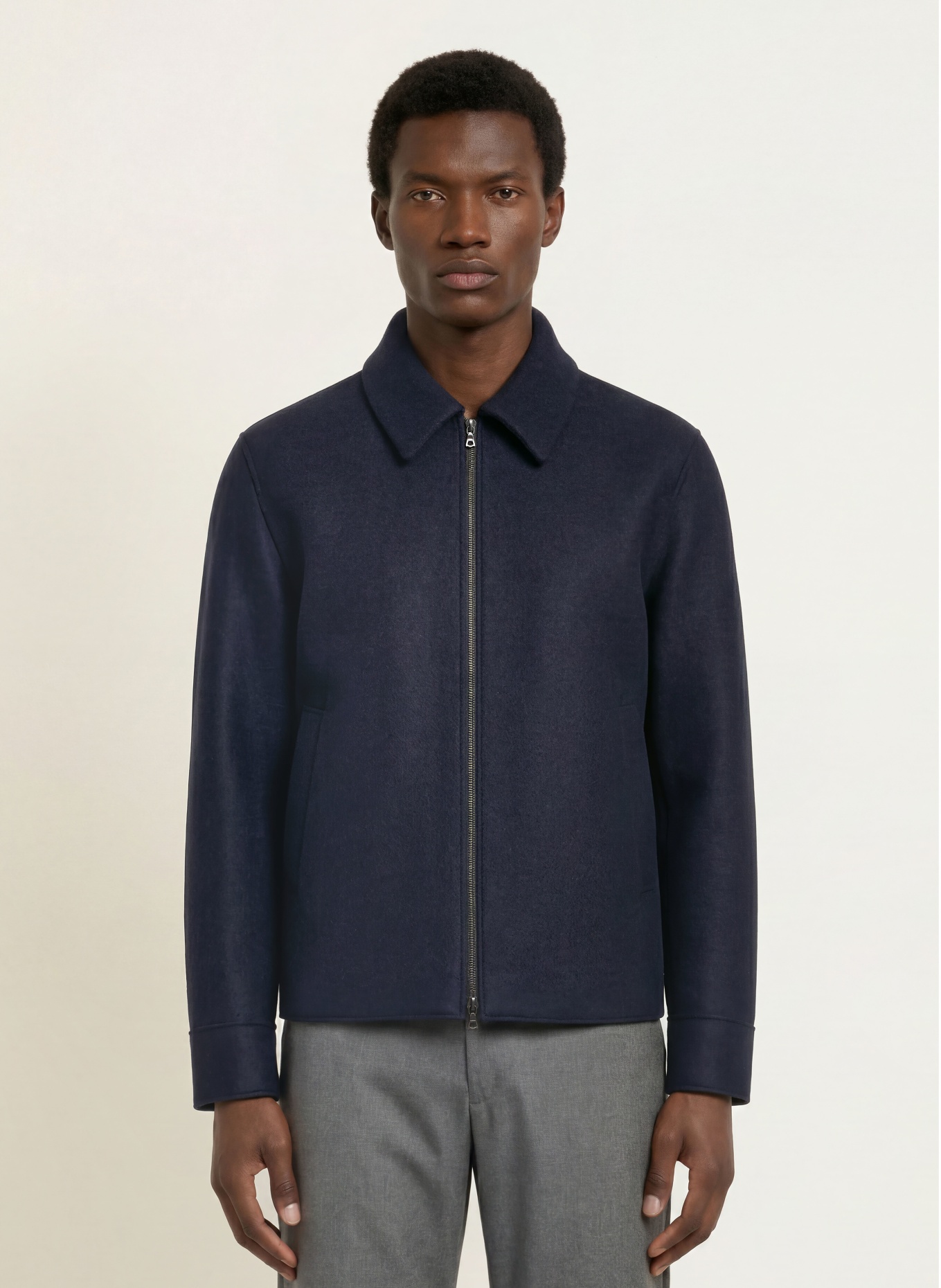 HARRIS WHARF LONDON Blouson: DUNKELBLAU