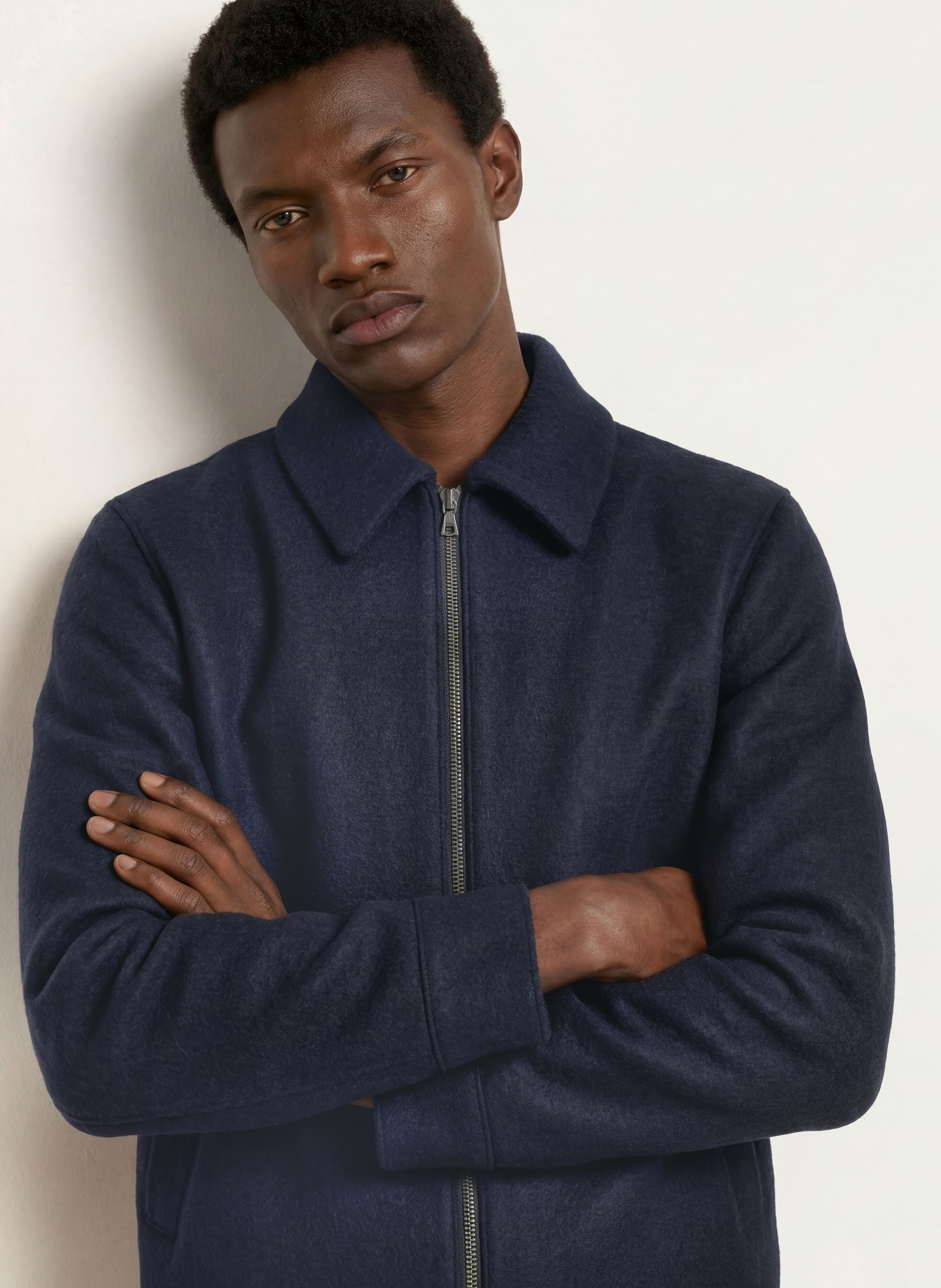 HARRIS WHARF LONDON Blouson: DUNKELBLAU