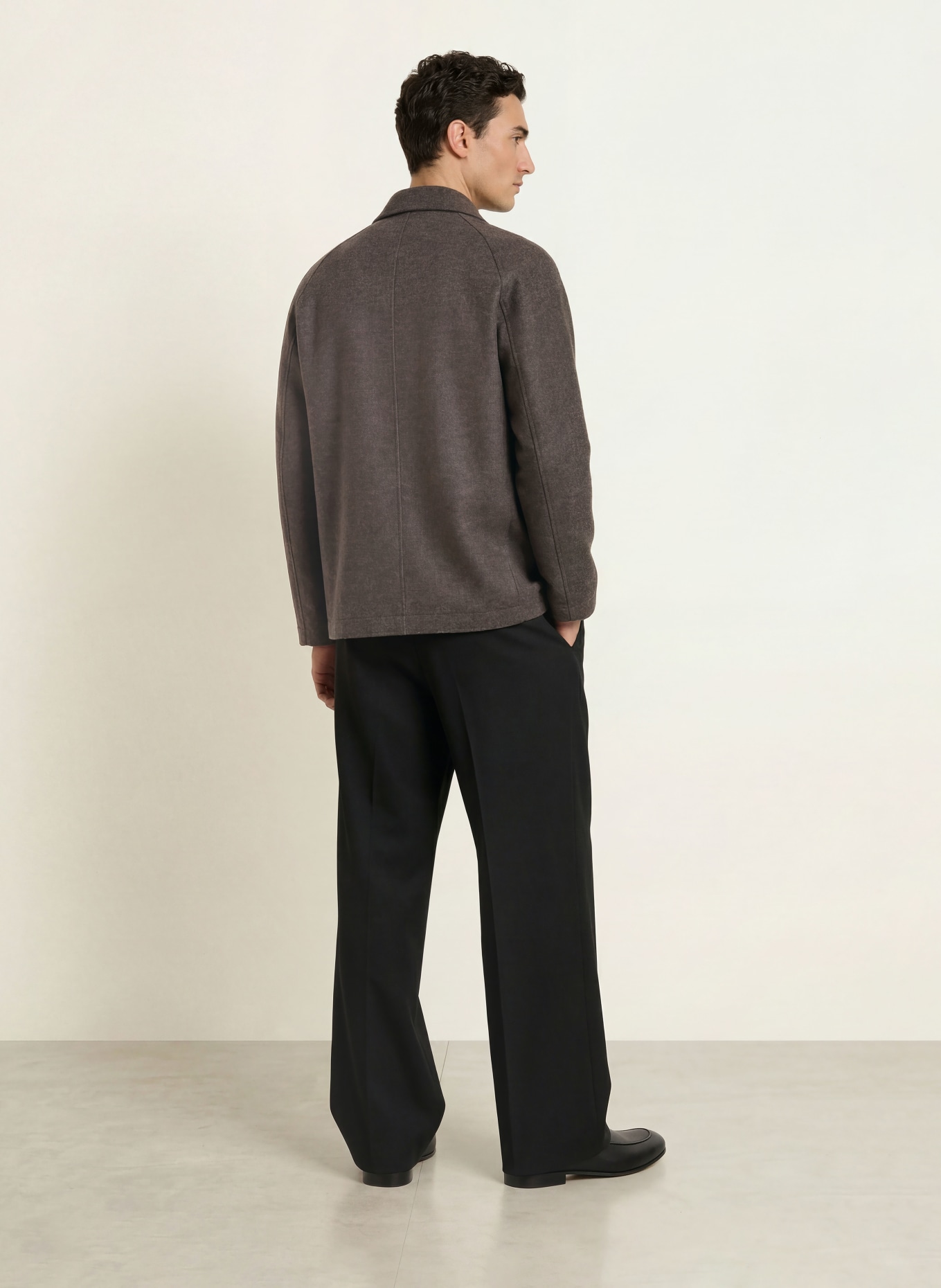 HARRIS WHARF LONDON Jacket: DARK GRAY