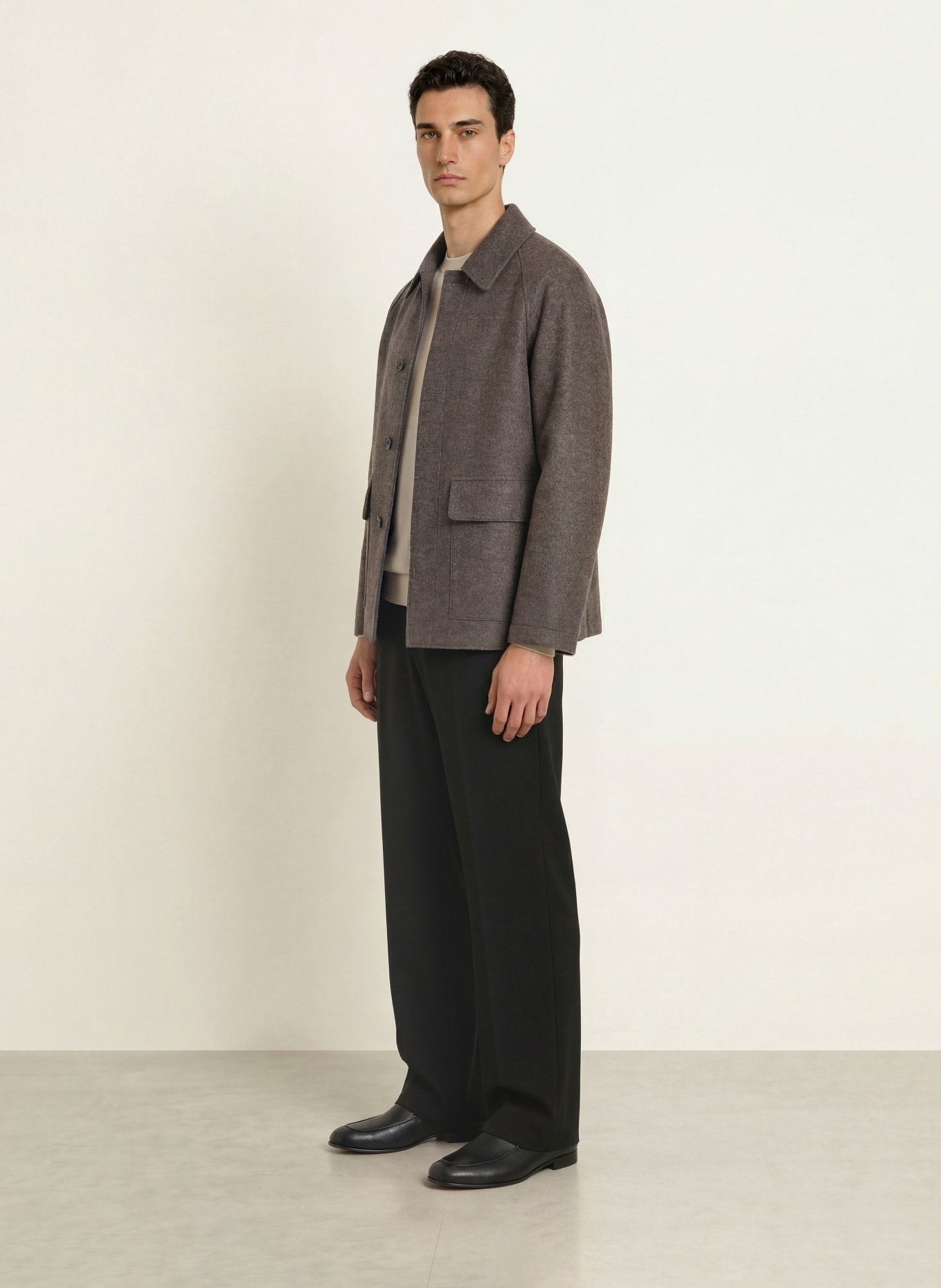 HARRIS WHARF LONDON Jacket: DARK GRAY