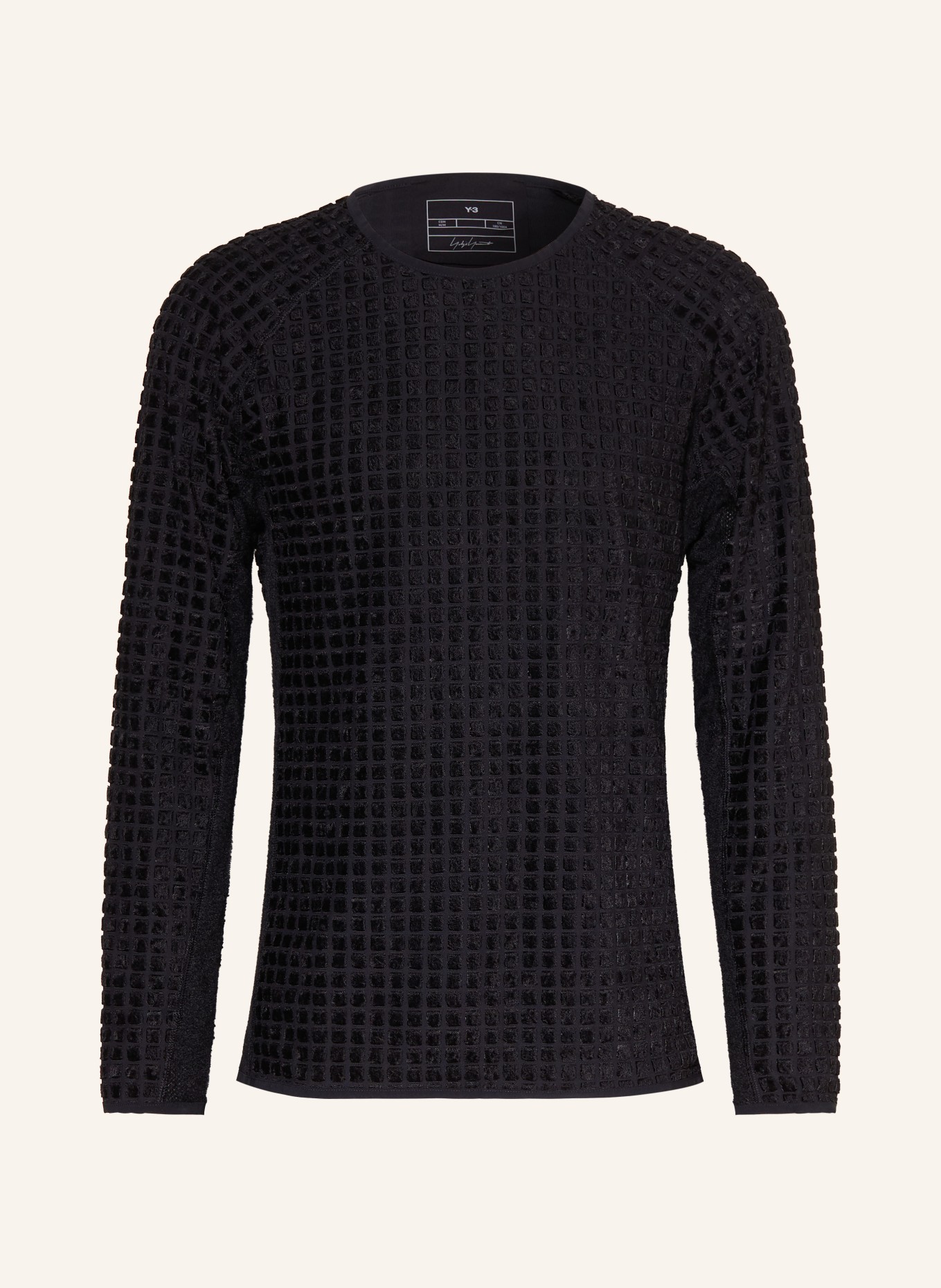 Y-3 Y-3 RUNNING Functional Shirt: BLACK