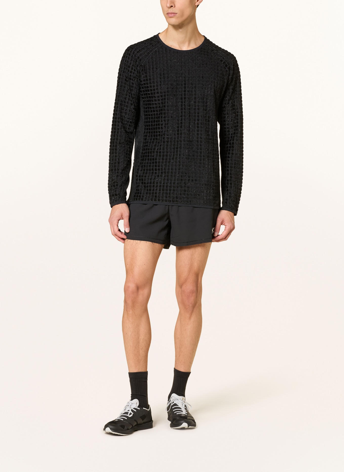 Y-3 Y-3 RUNNING Functional Shirt: BLACK
