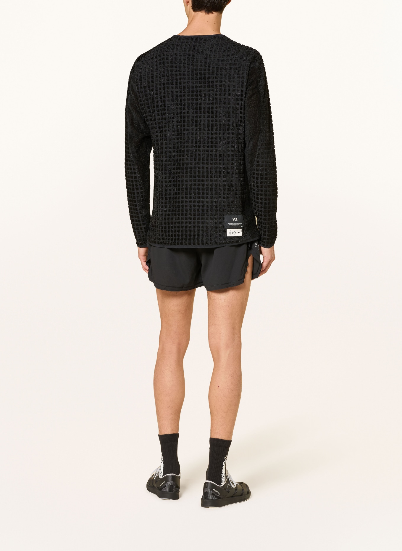 Y-3 Y-3 RUNNING Functional Shirt: BLACK