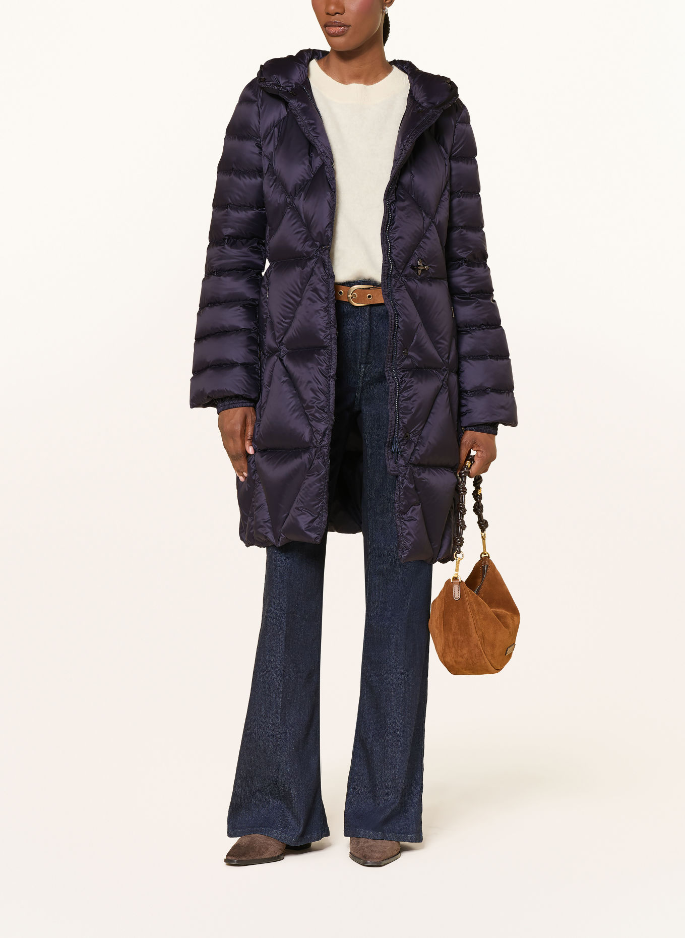 Fay Down jacket: DARK BLUE