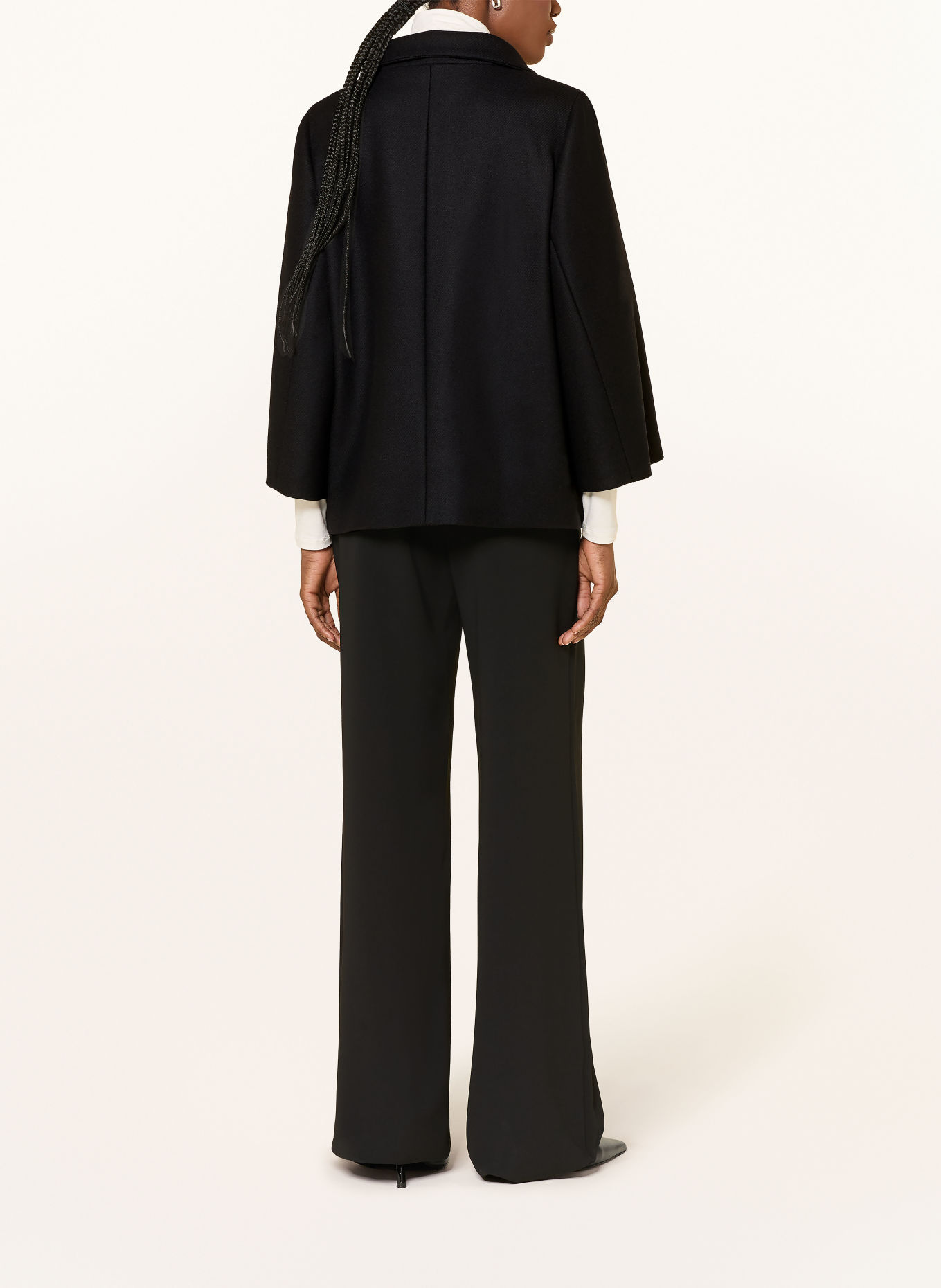 Fay Pea coat: BLACK