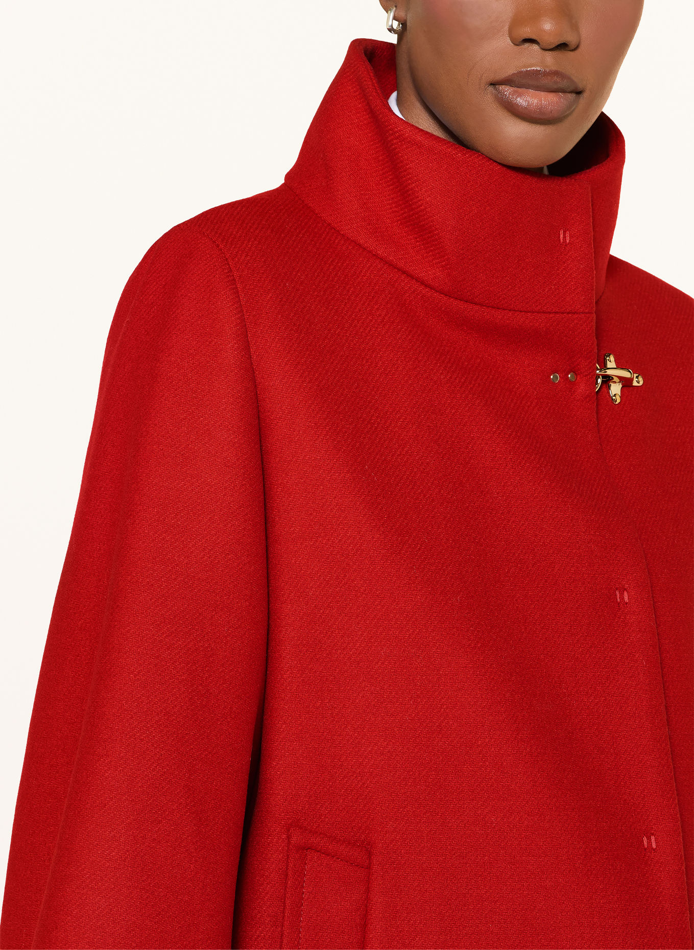 Fay Pea coat: RED