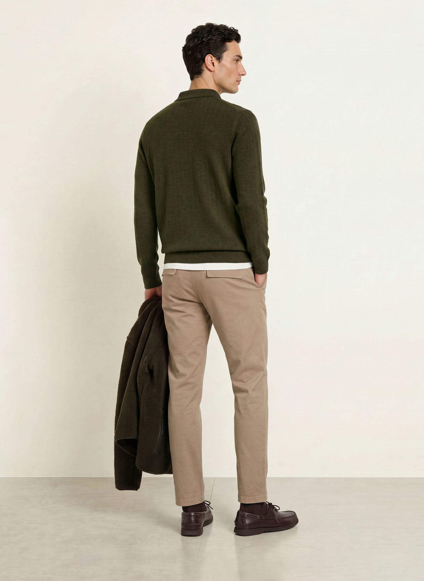 FYNCH-HATTON Polo en maille: GROEN