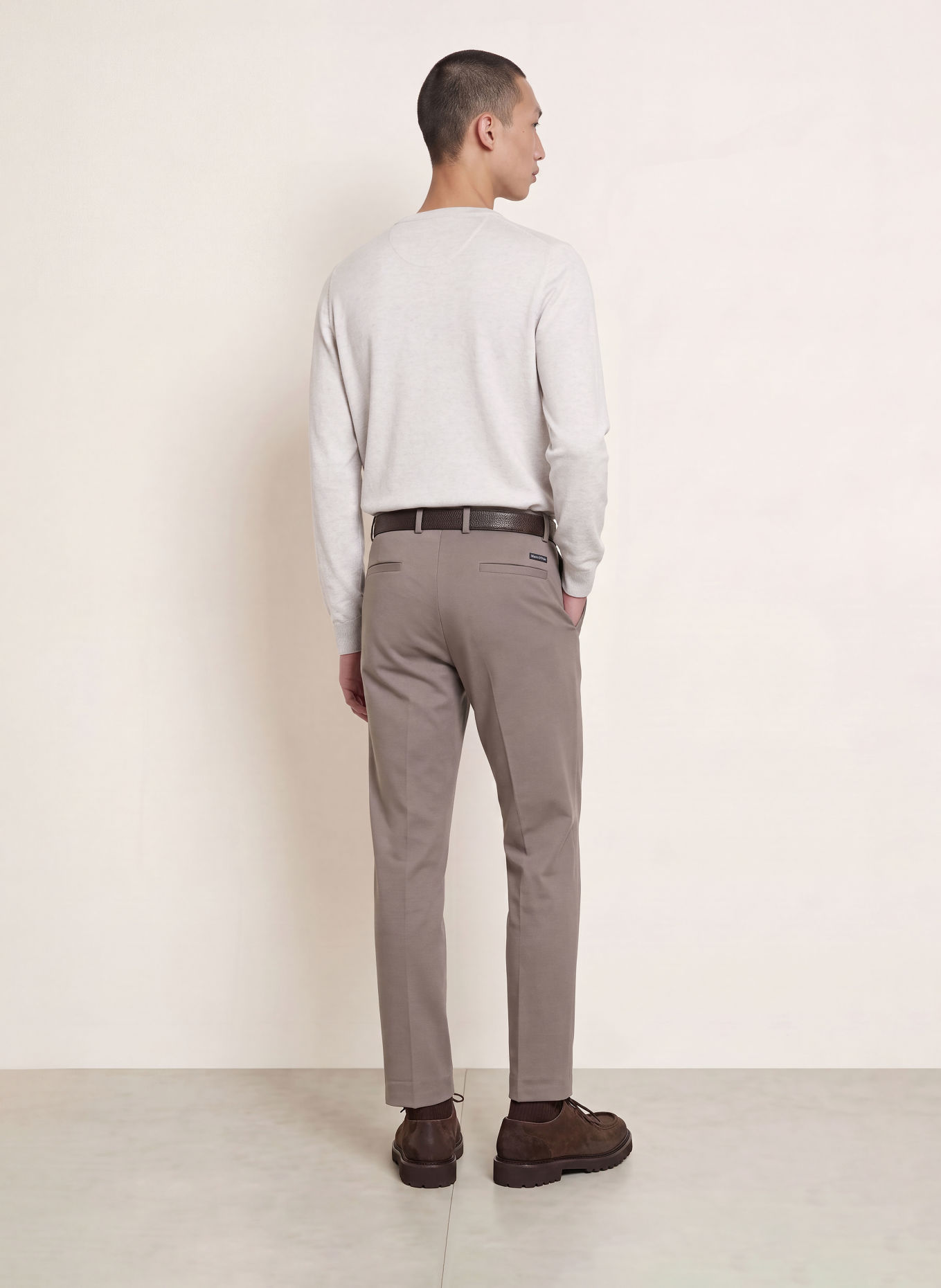 FYNCH-HATTON Pullover: HELLGRAU
