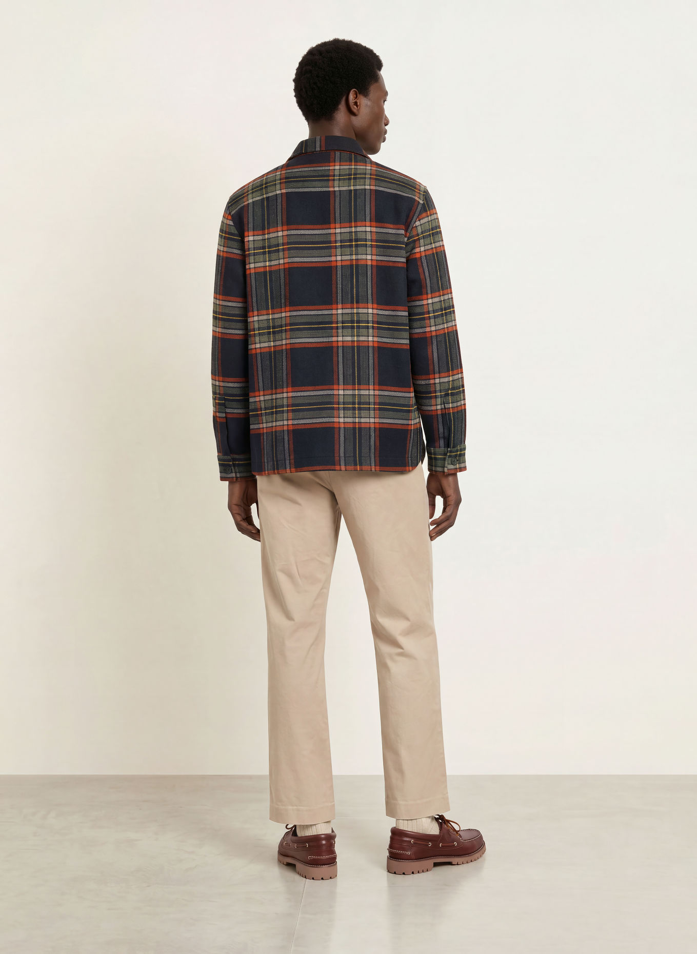 FYNCH-HATTON Overjacket: DUNKELBLAU / ORANGE / GELB