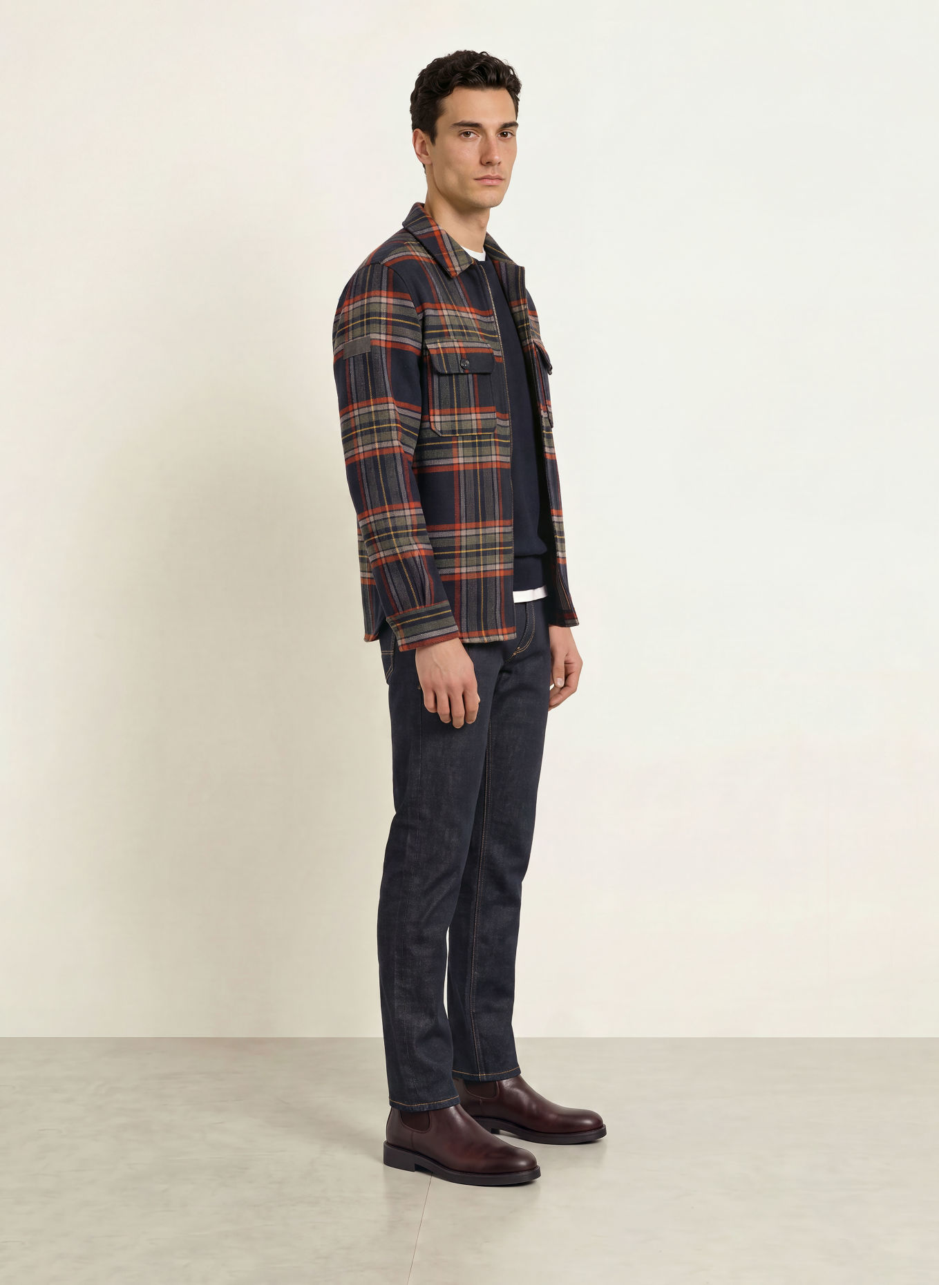 FYNCH-HATTON Blugi cu croială regular: 688 dark navy