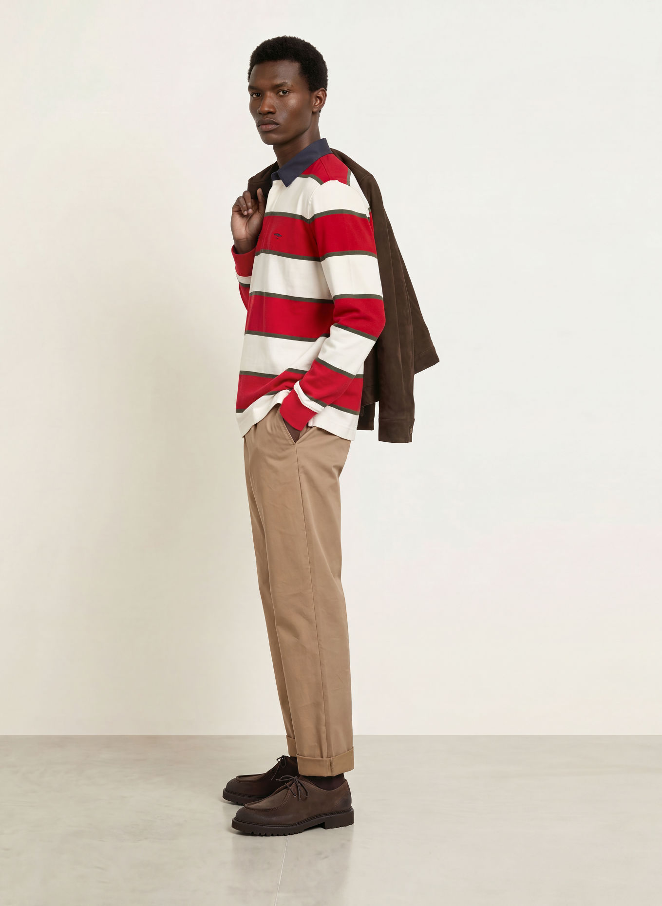 FYNCH-HATTON Chino Regular Fit: BEIGE