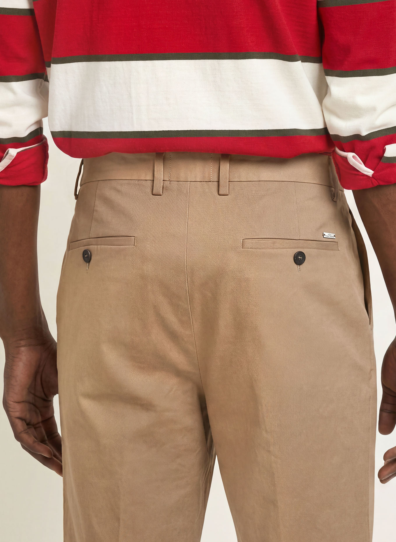 FYNCH-HATTON Chino Regular Fit: BEIGE