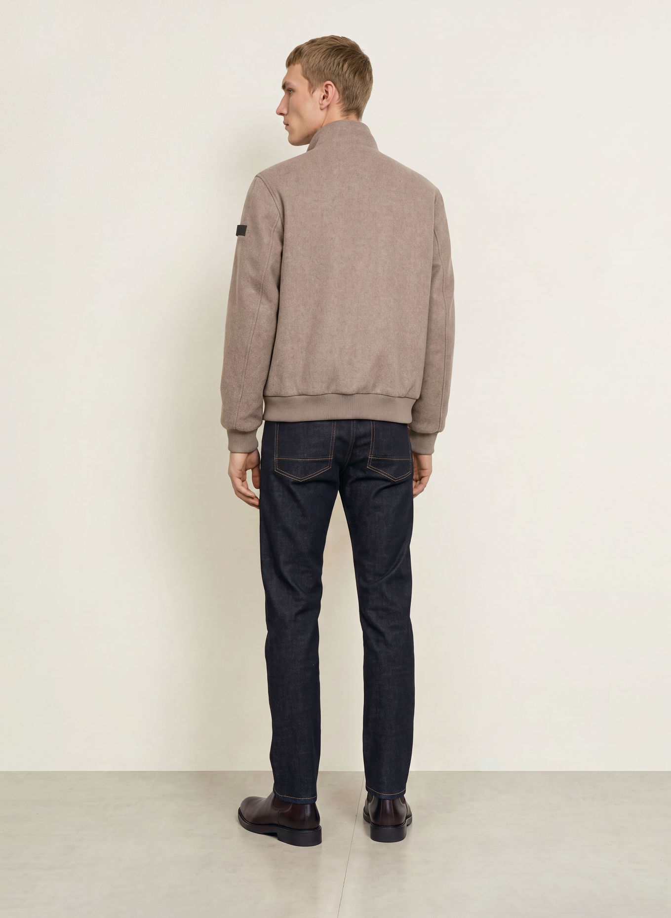 FYNCH-HATTON Bomber jacket: BEIGE