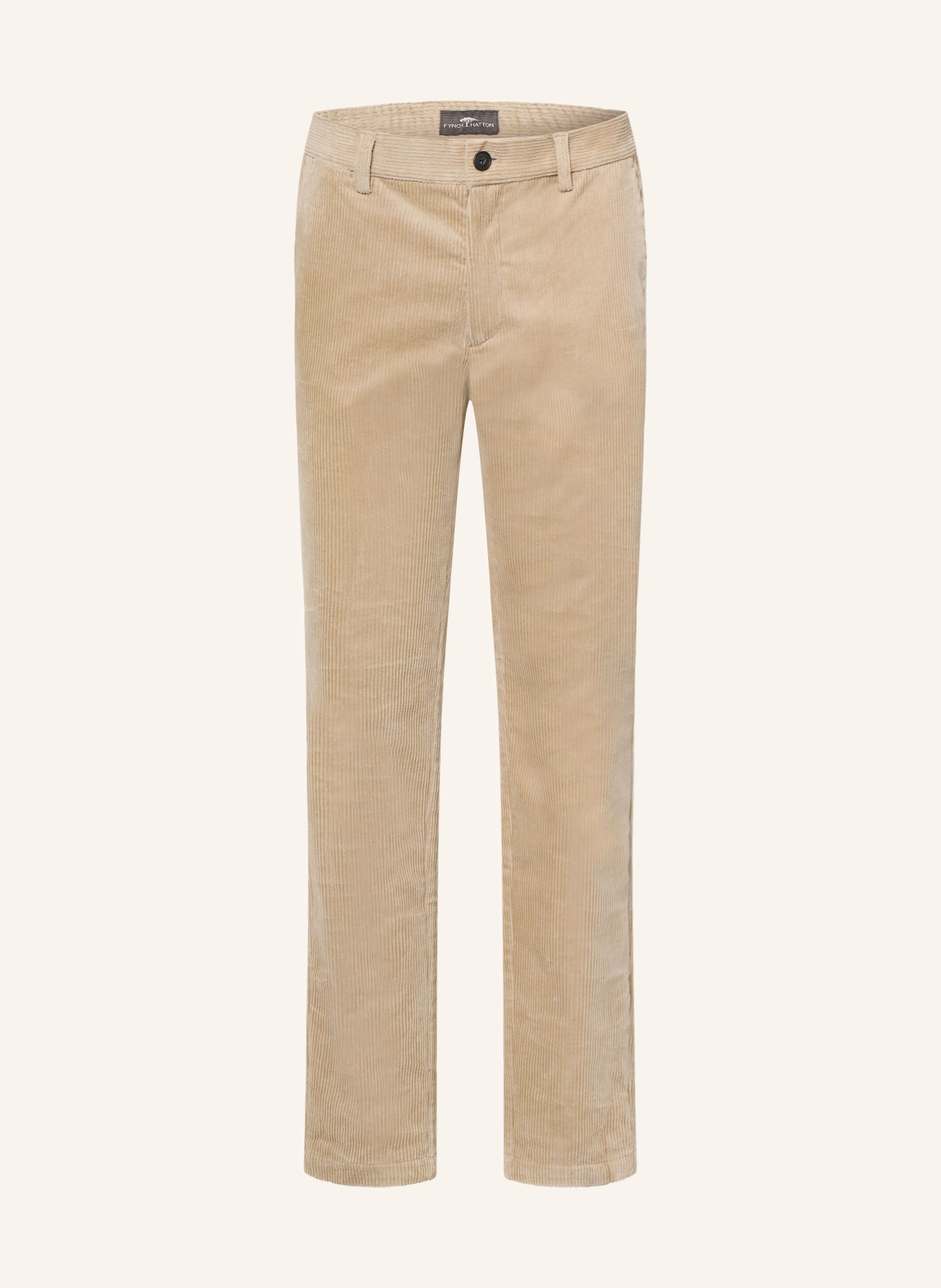 FYNCH-HATTON Cordchino Regular Fit: BEIGE