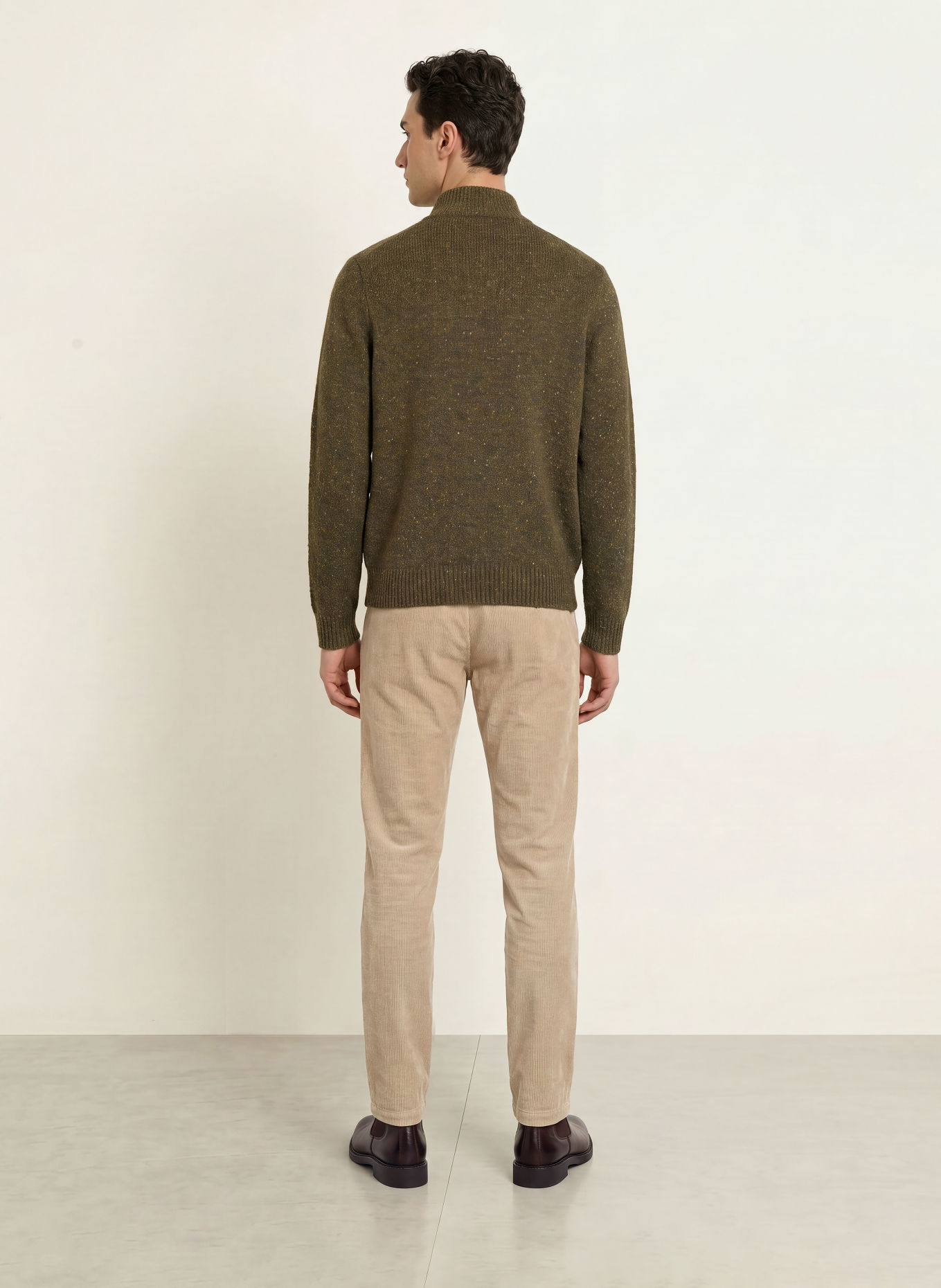 FYNCH-HATTON Cordchino Regular Fit: BEIGE