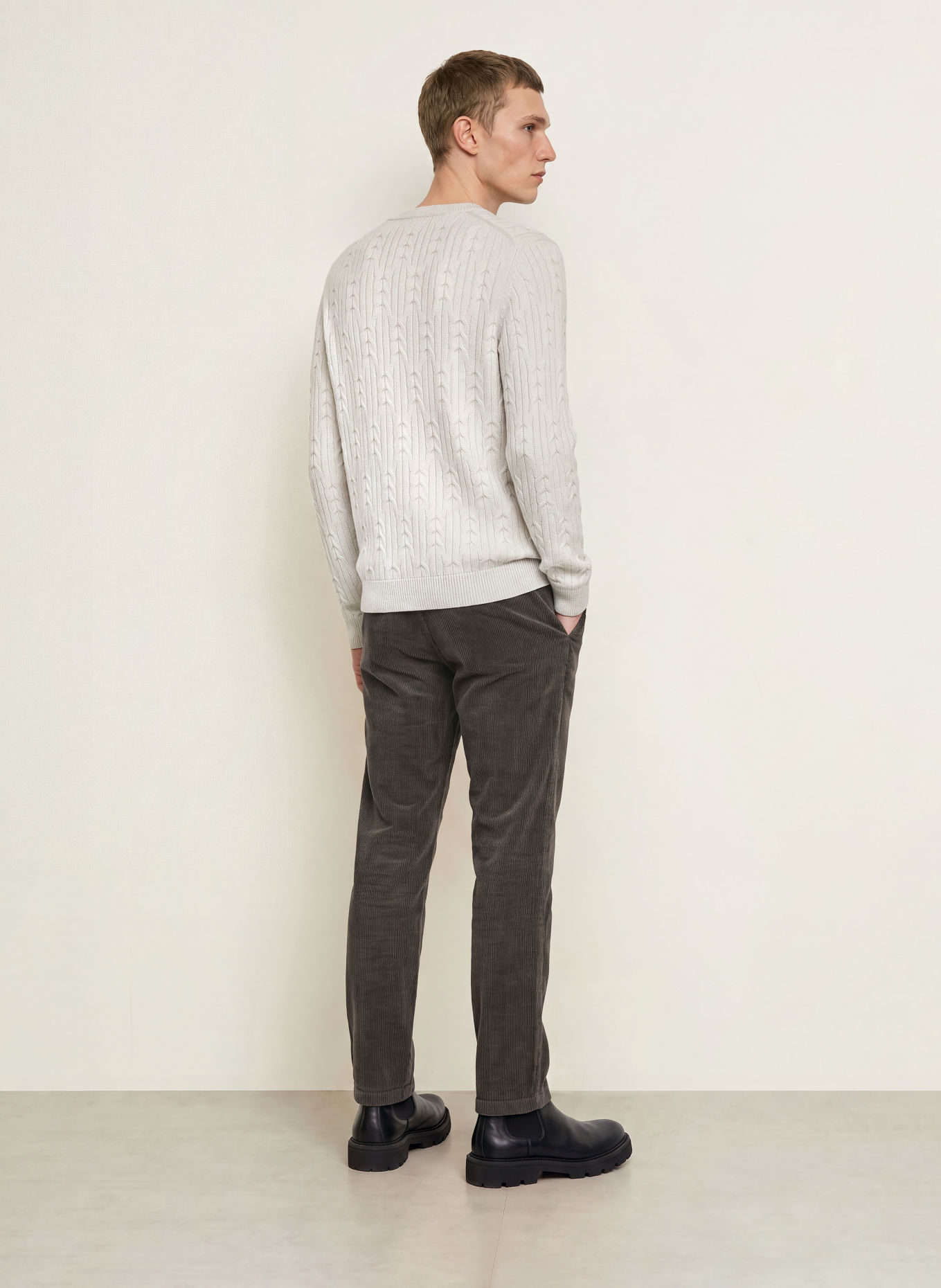 FYNCH-HATTON Sweater: CREAM