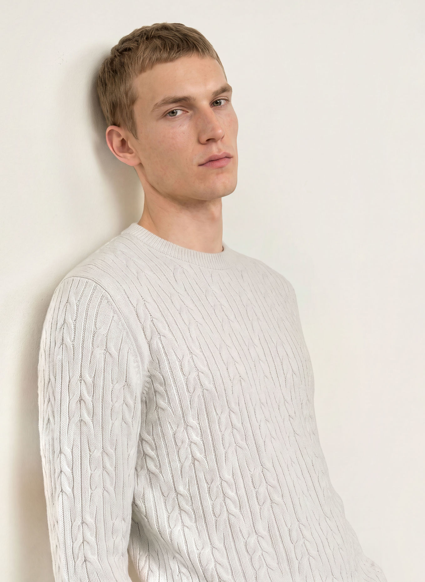 FYNCH-HATTON Sweater: CREAM
