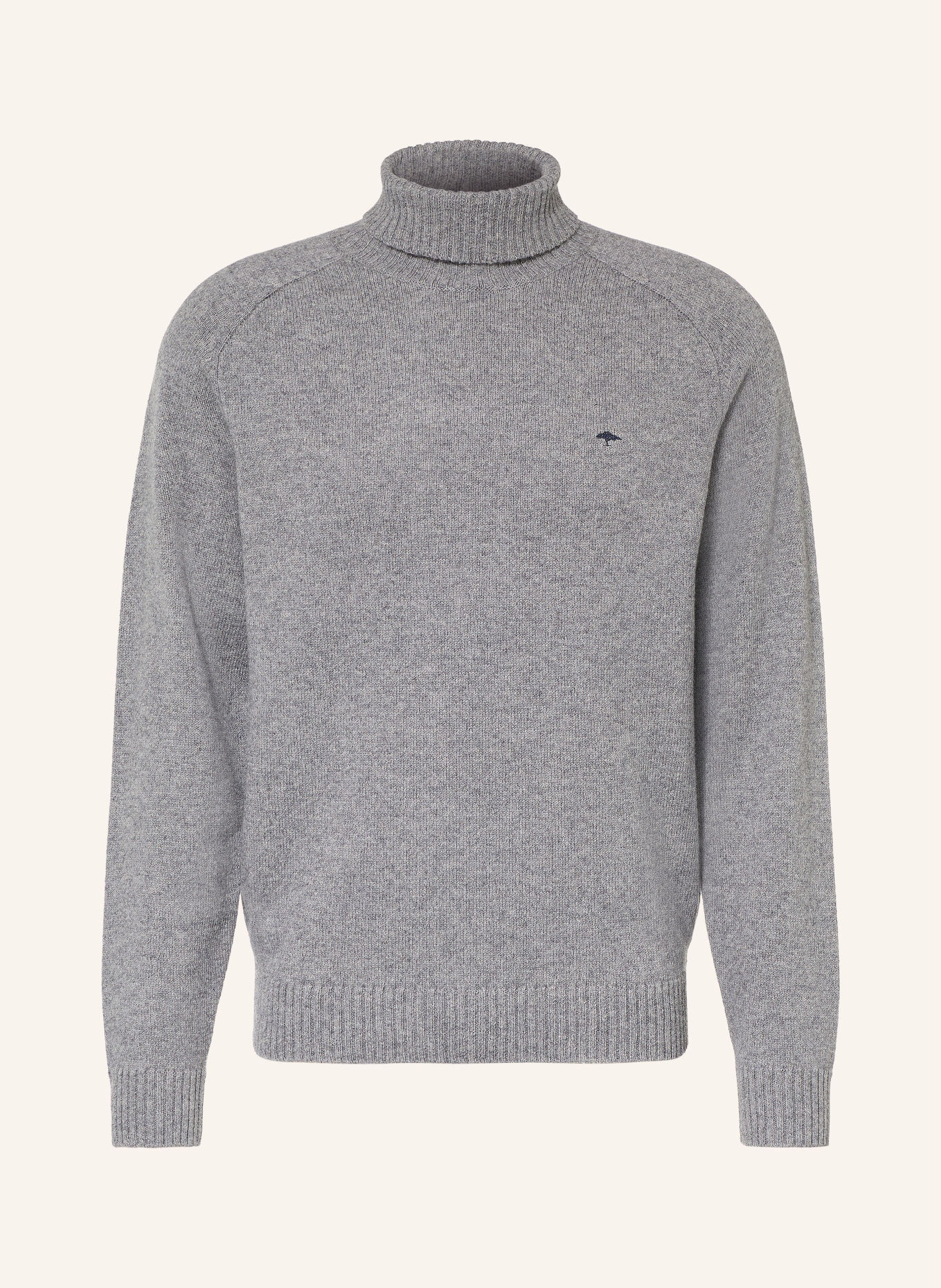 FYNCH-HATTON Rollkragenpullover: GRAU