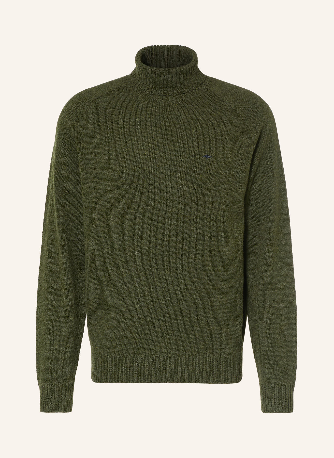 FYNCH-HATTON Rollkragenpullover: DUNKELGRÜN