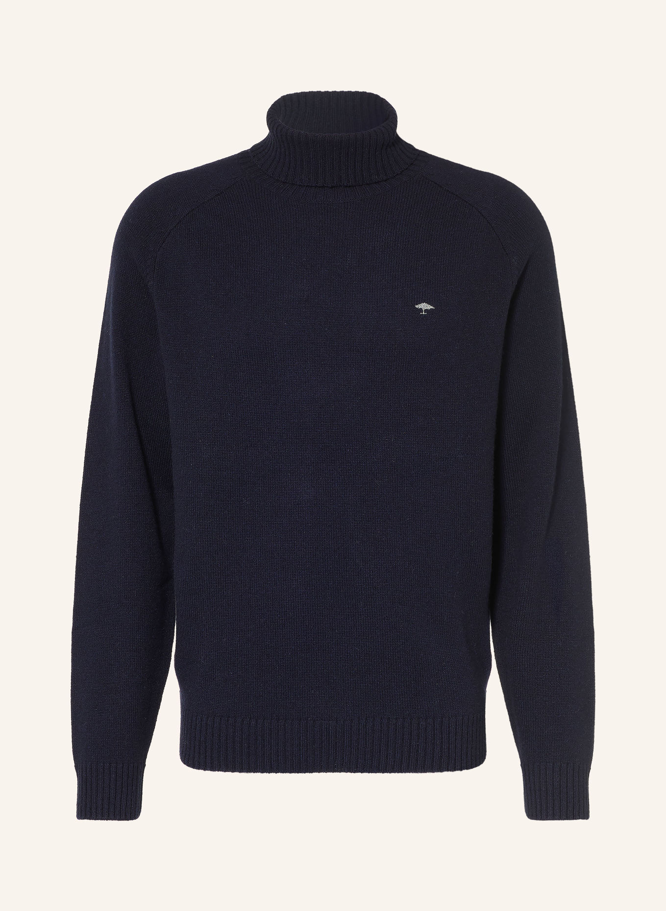 FYNCH-HATTON Rollkragenpullover: DUNKELBLAU