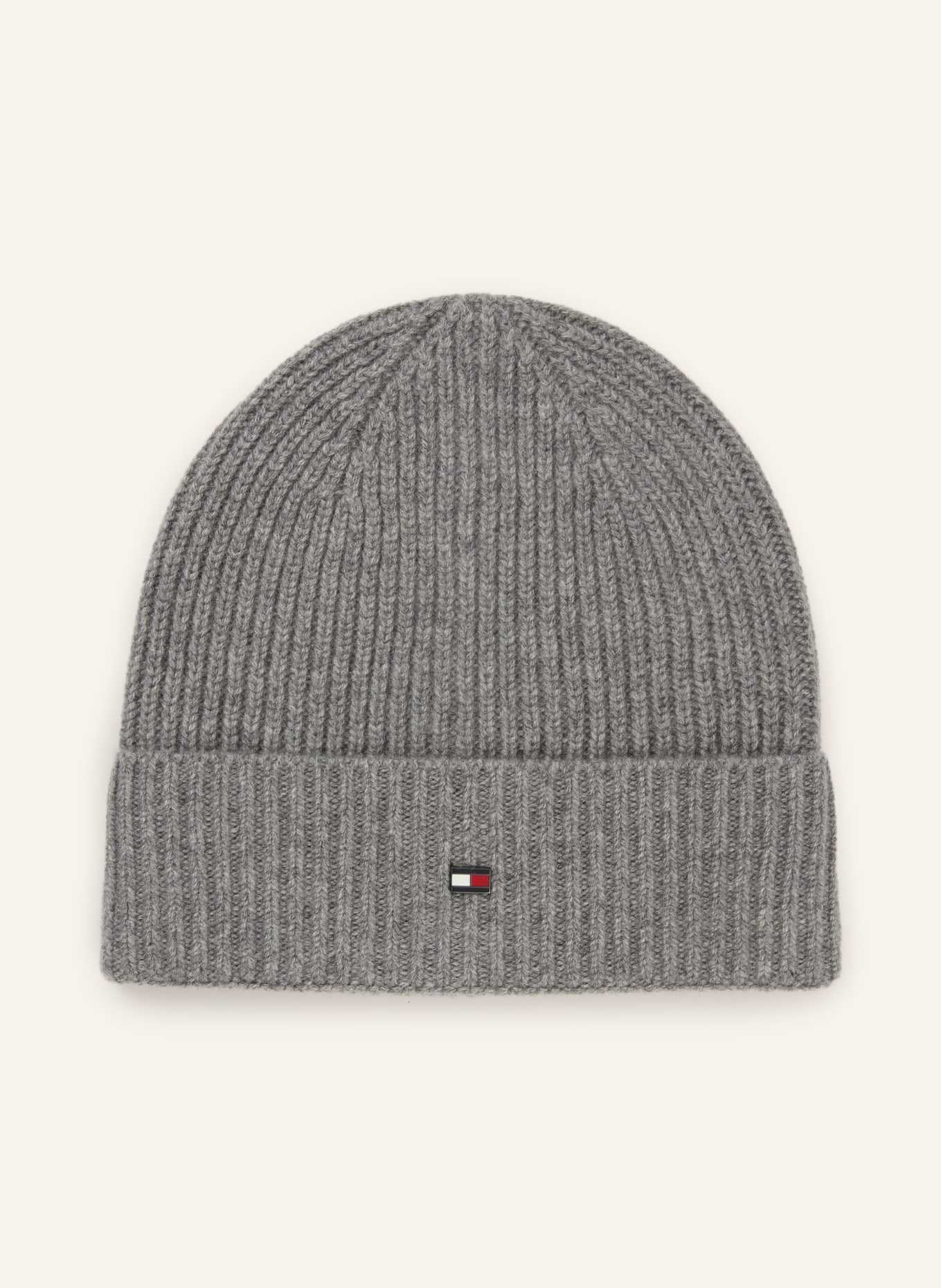 TOMMY HILFIGER Cashmere Hat: GRAY
