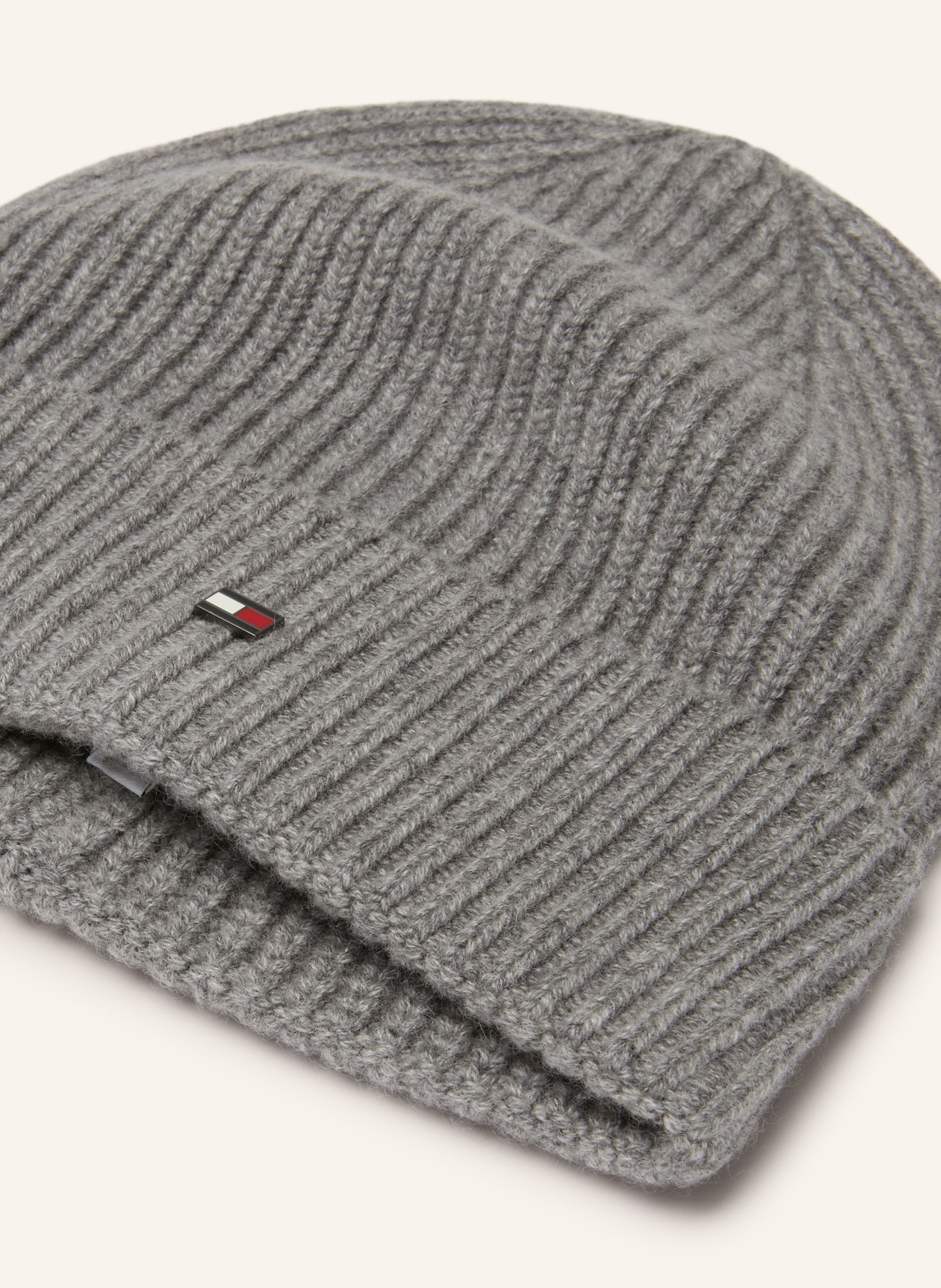 TOMMY HILFIGER Cashmere Hat: GRAY