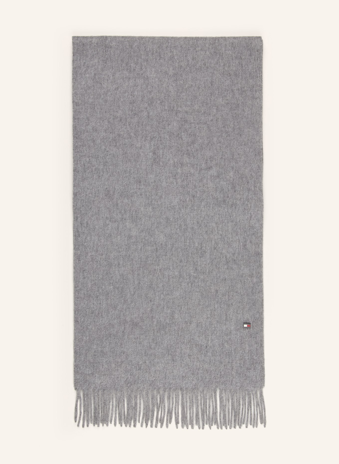 TOMMY HILFIGER Cashmere Scarf: GRAY