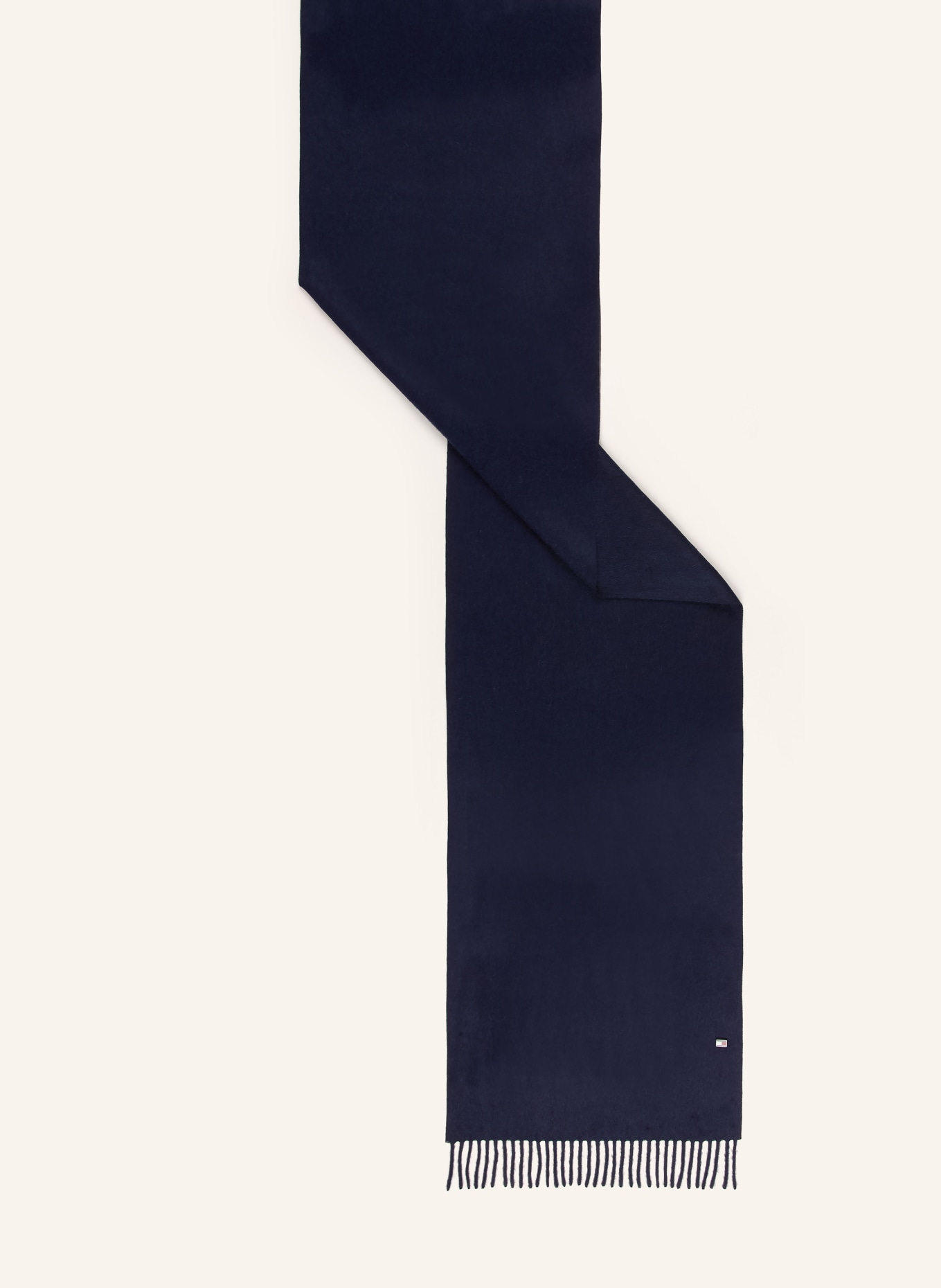 TOMMY HILFIGER Écharpe en cachemire: BLEU FONCÉ