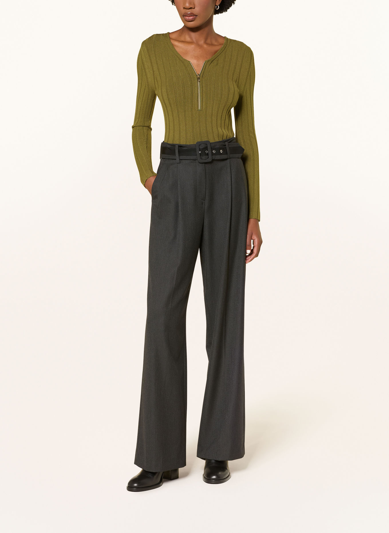 RIANI Sweter: OLIWKOWY