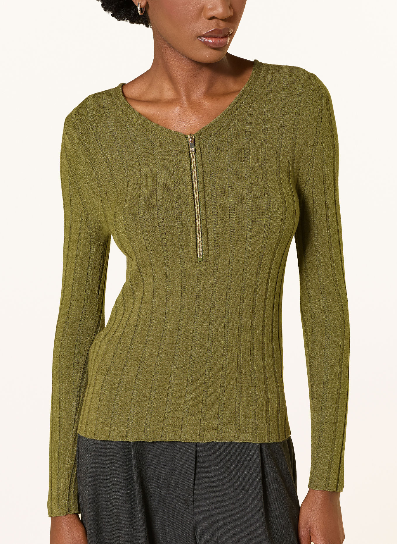 RIANI Sweter: OLIWKOWY