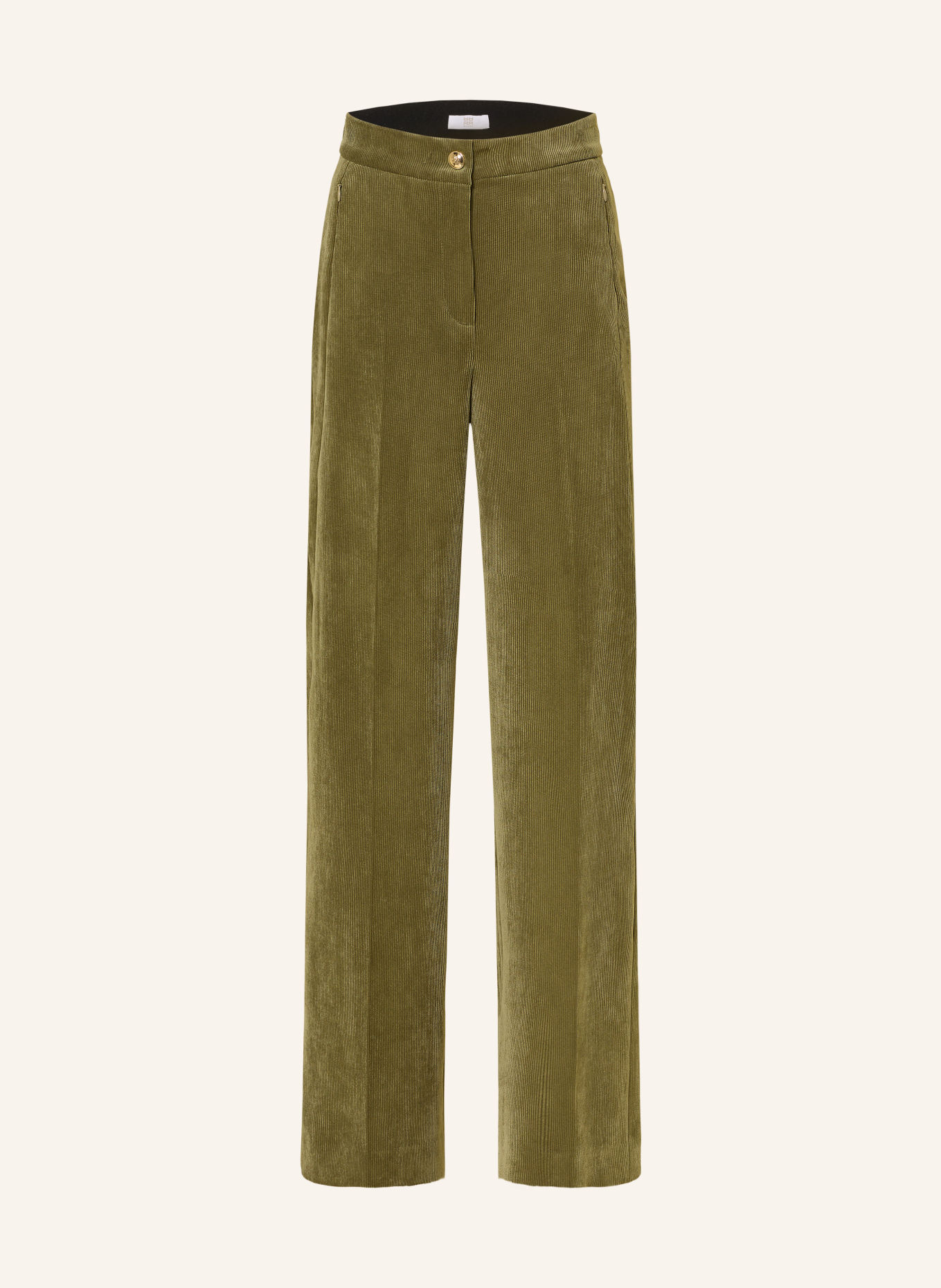 RIANI Marlenehose aus Cord: OLIV