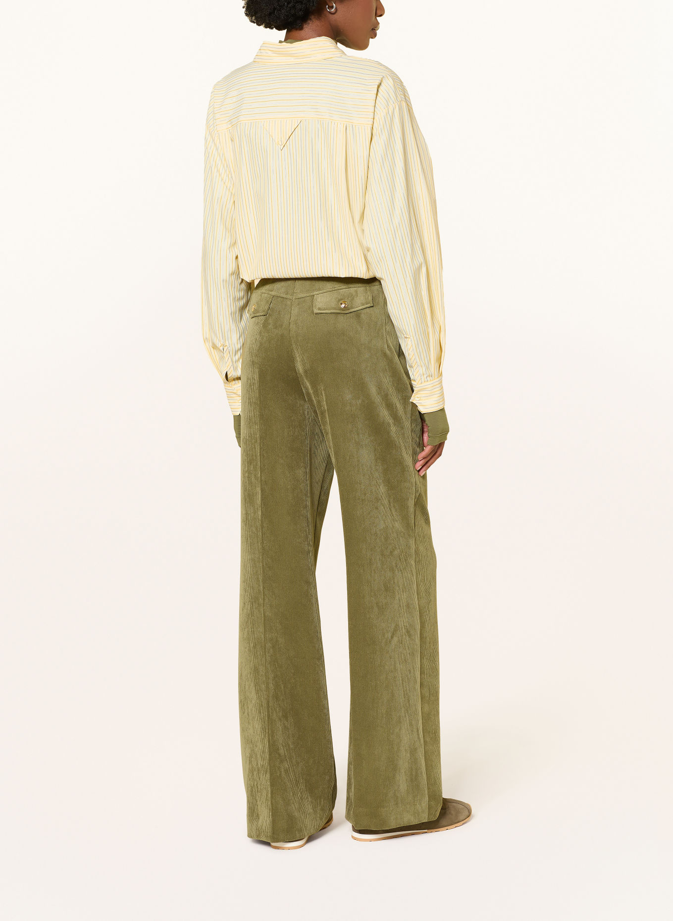 RIANI Overhemdblouse: NEONGEEL / PLATINA / LICHTGEEL