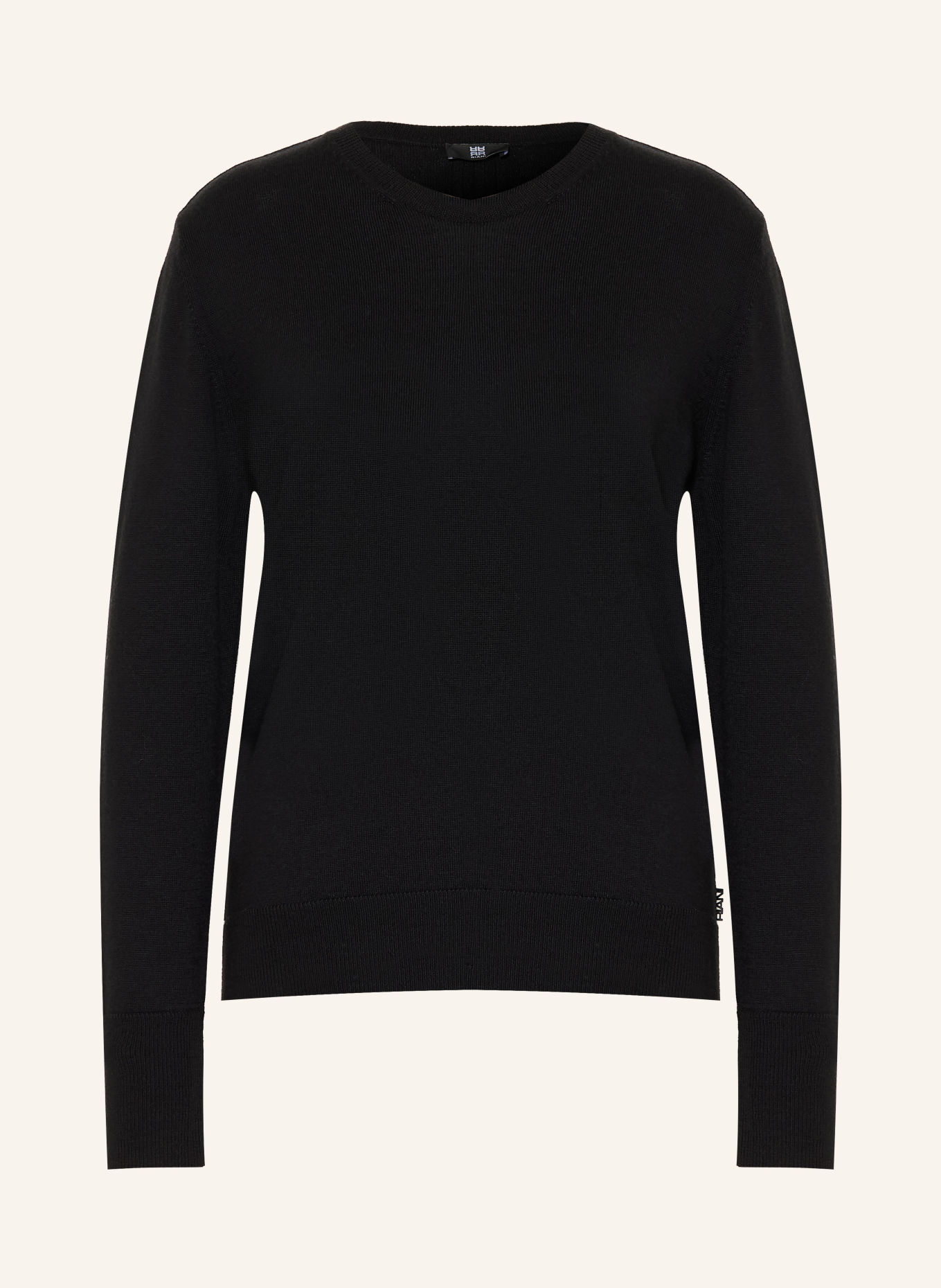 RIANI Merino wool sweaters: BLACK